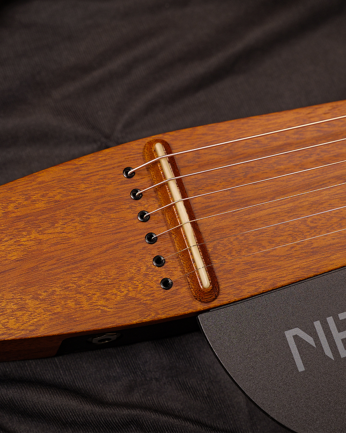 Natasha NBSG-S Silent Steel string Guitar Solid Mahogany