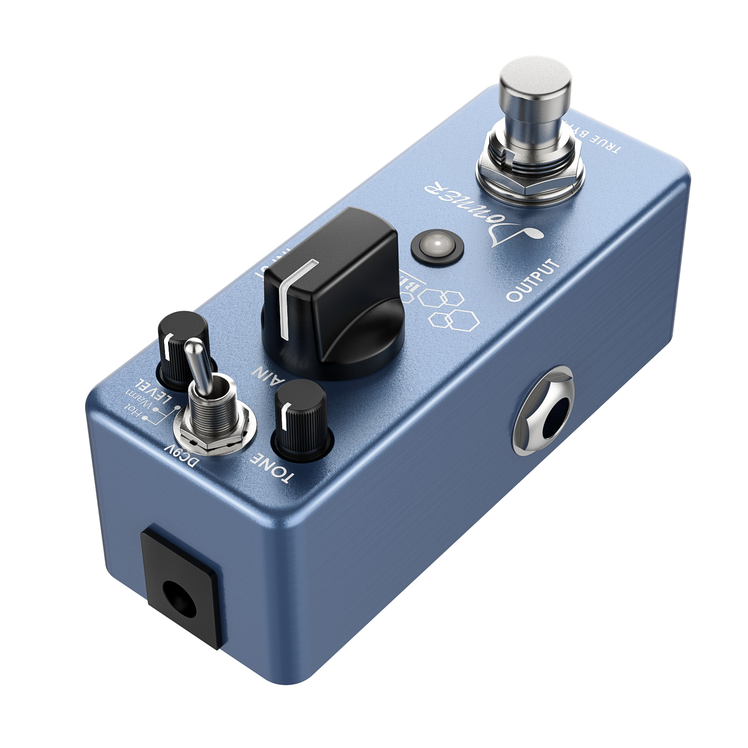 Donner Blues Drive Classical Electronic Vintage Overdrive Effect Pedal True Bypass WarmHot Modes