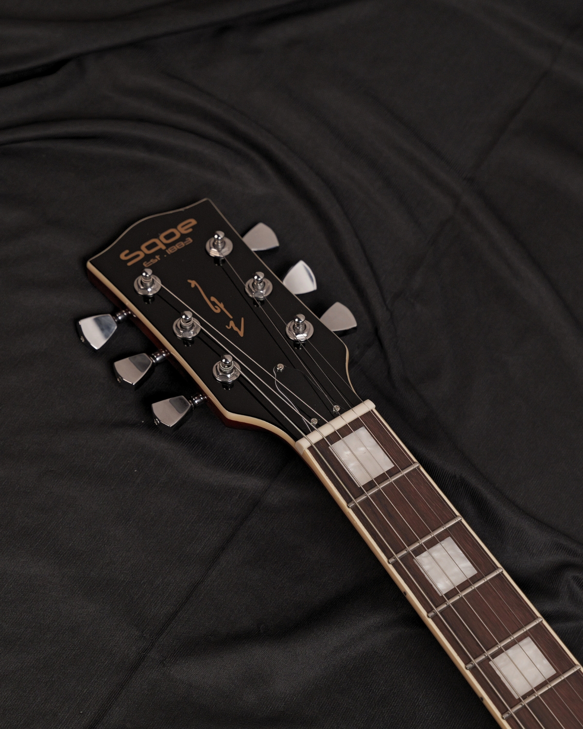 SQOE SELP110 Electric guitar Metallic pink Les Paul Style