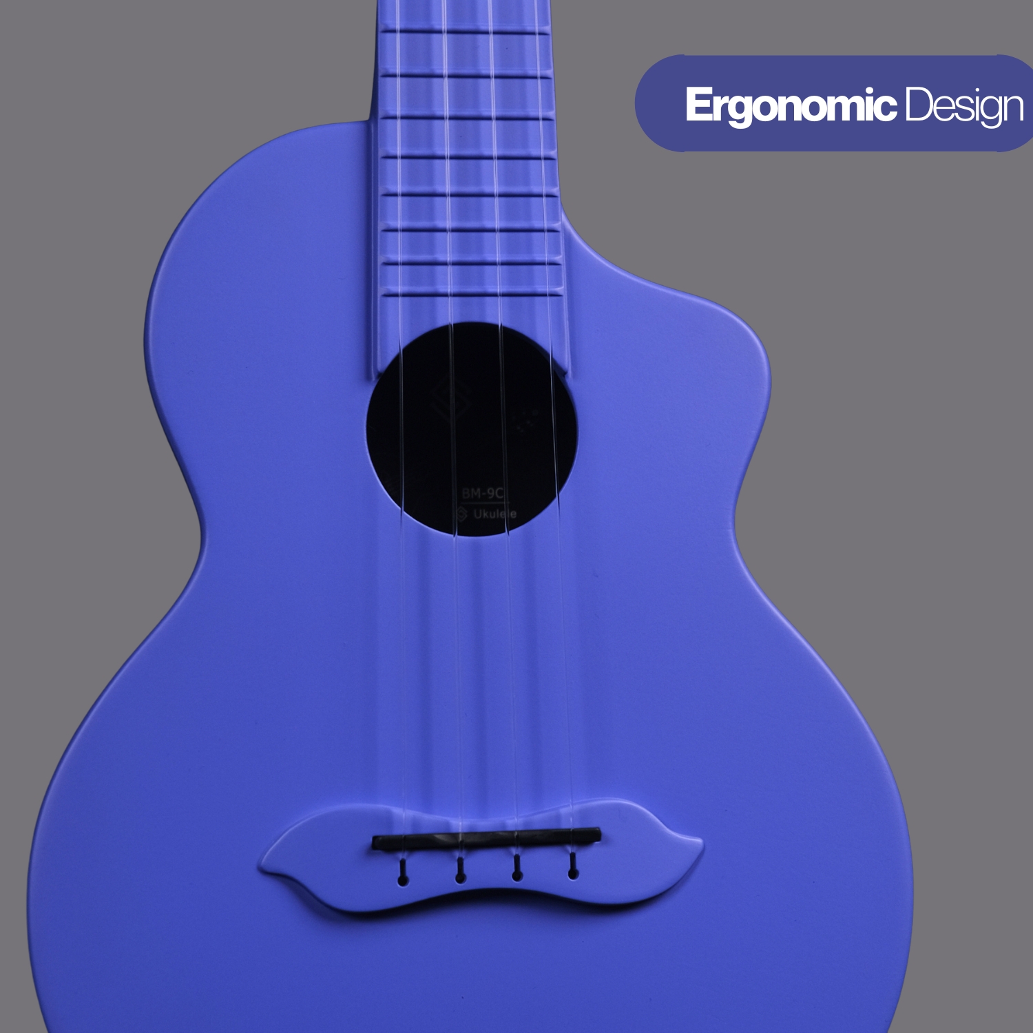 Strydom Concert BM-9C STC1 Carbon Fiber Travel Ukulele- Very Peri