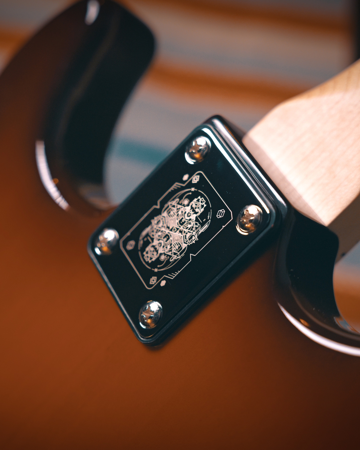 Strydom ST20M Earth Burst Electric Guitar  HSS