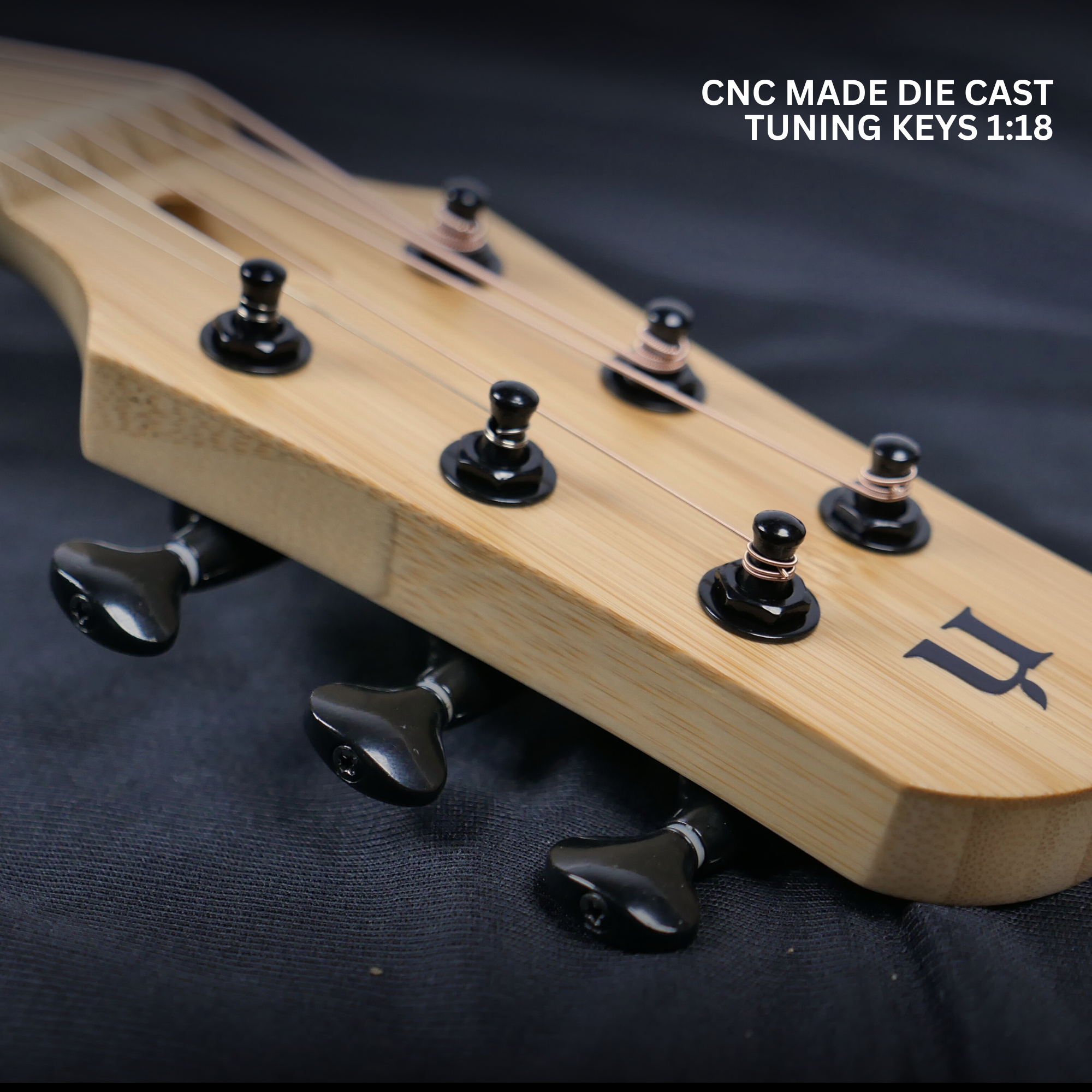 Natasha NBSG Steel String Silent Smart Guitar Bamboo