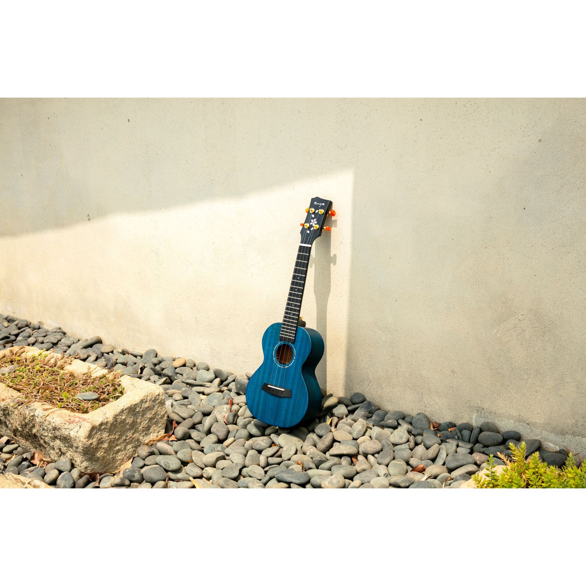 Enya EUT MS Blue All Solid Mahogany Tenor Ukulele