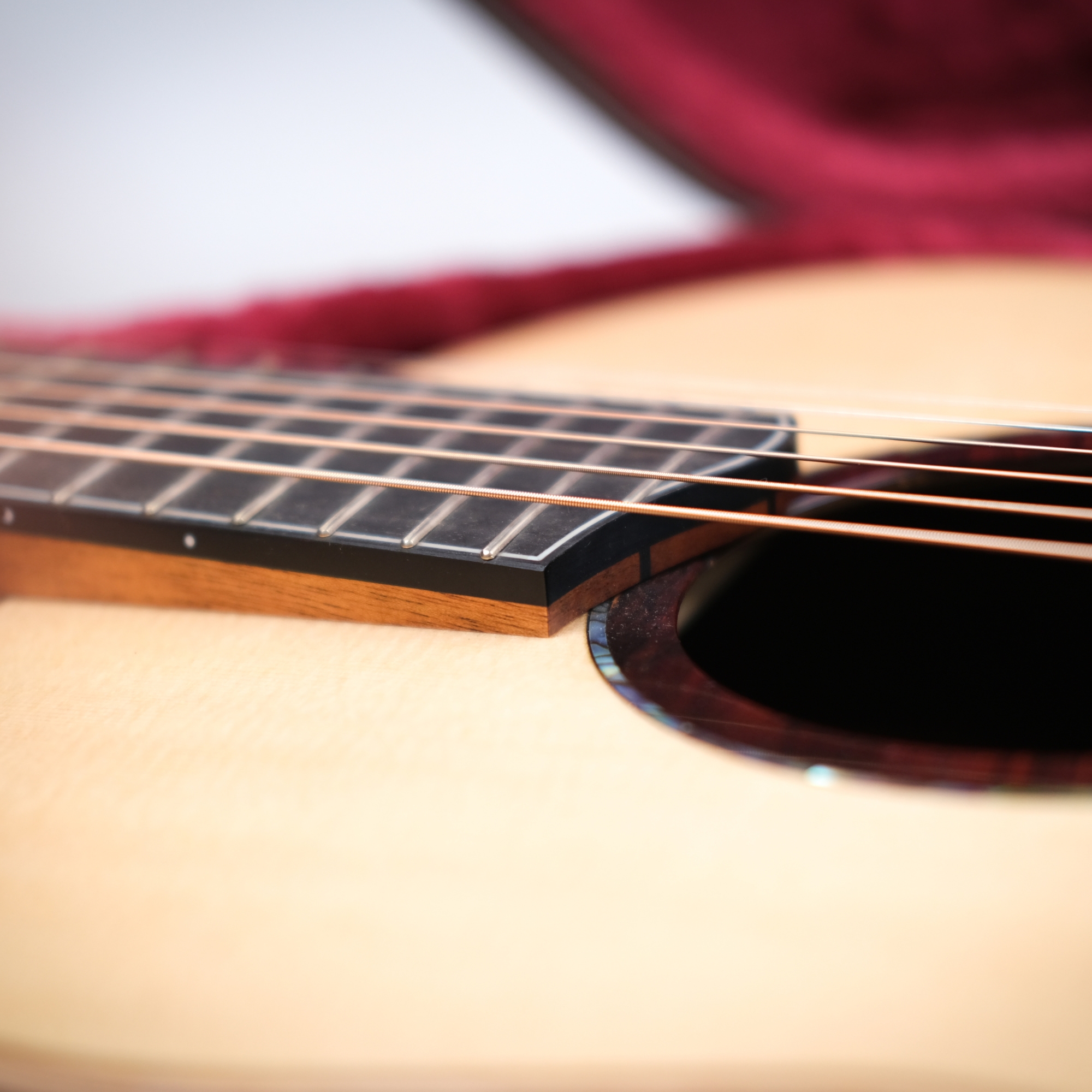 Hsienmo F shape custom 3A Spruce 3A wild east indian rosewood acoustic guitar