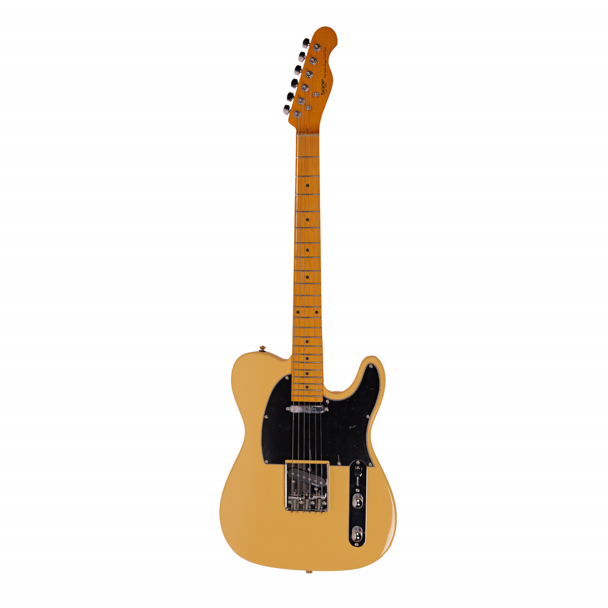 SQOE SETL250 - Tele Electric guitar - Vintage blonde