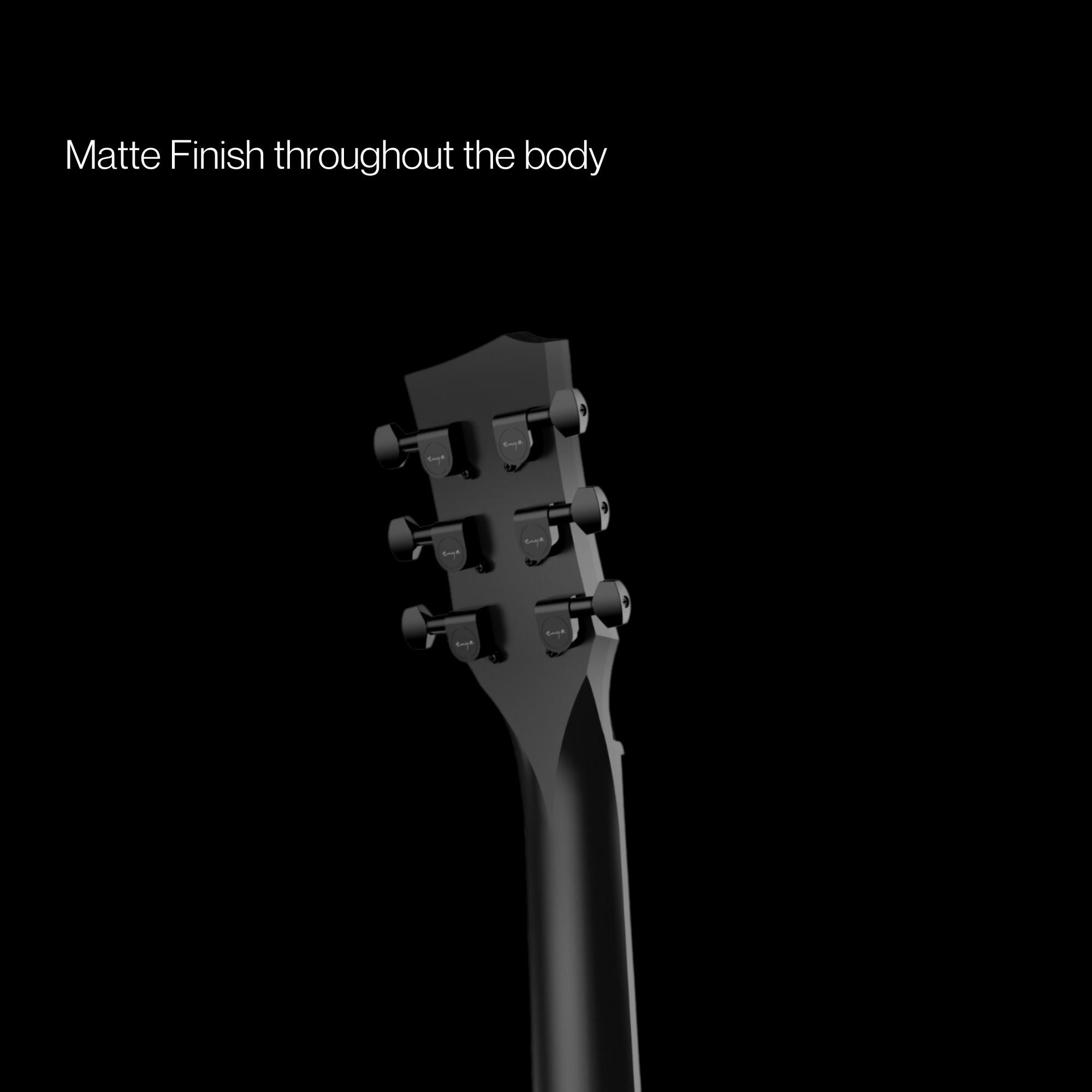 Enya Nova GO Sonic smart electric guitar Black exclusive thickened bag Type-C charging cable