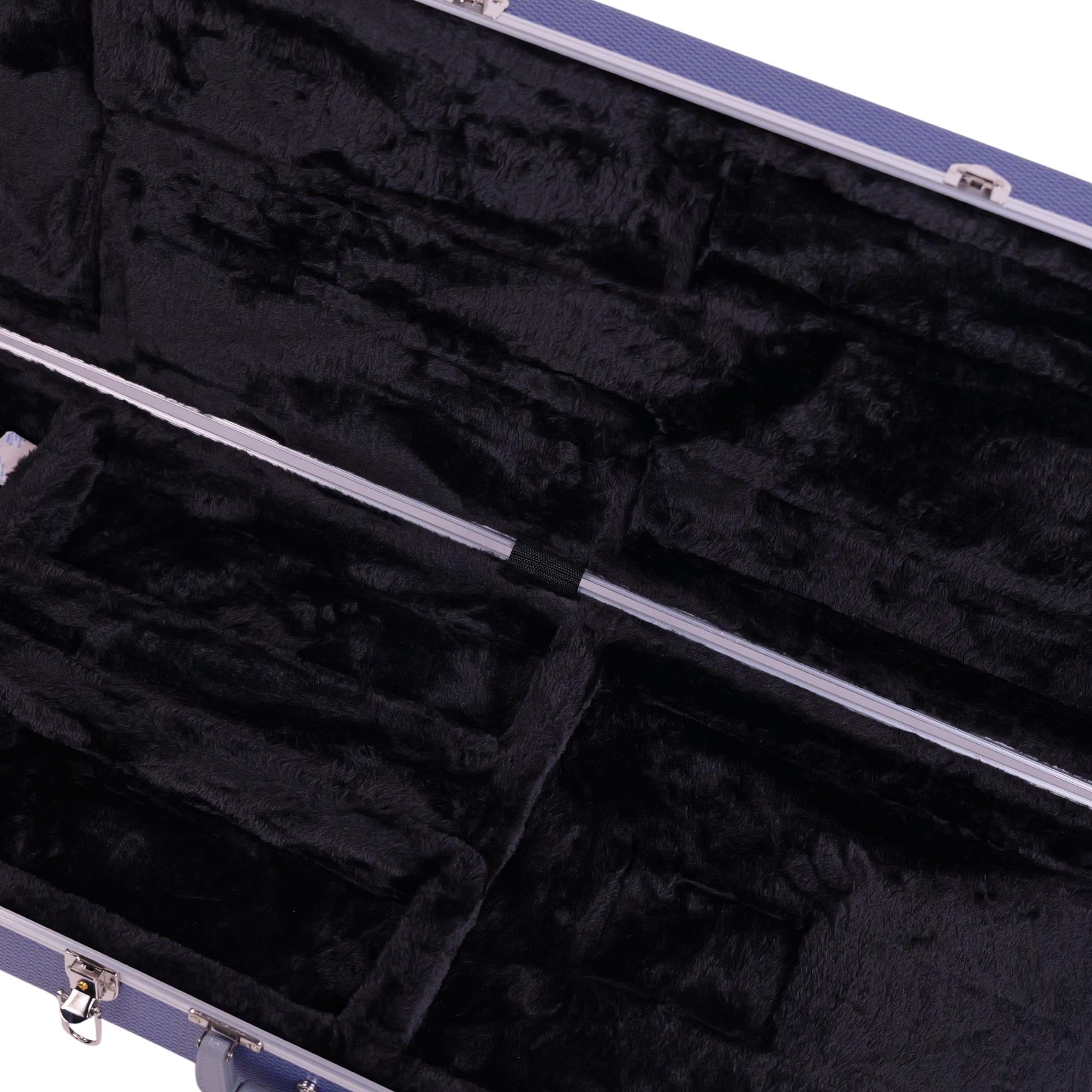 Sqoe ABS Aviation Shock-Absorbing Bass Guitar Case BC500 blue