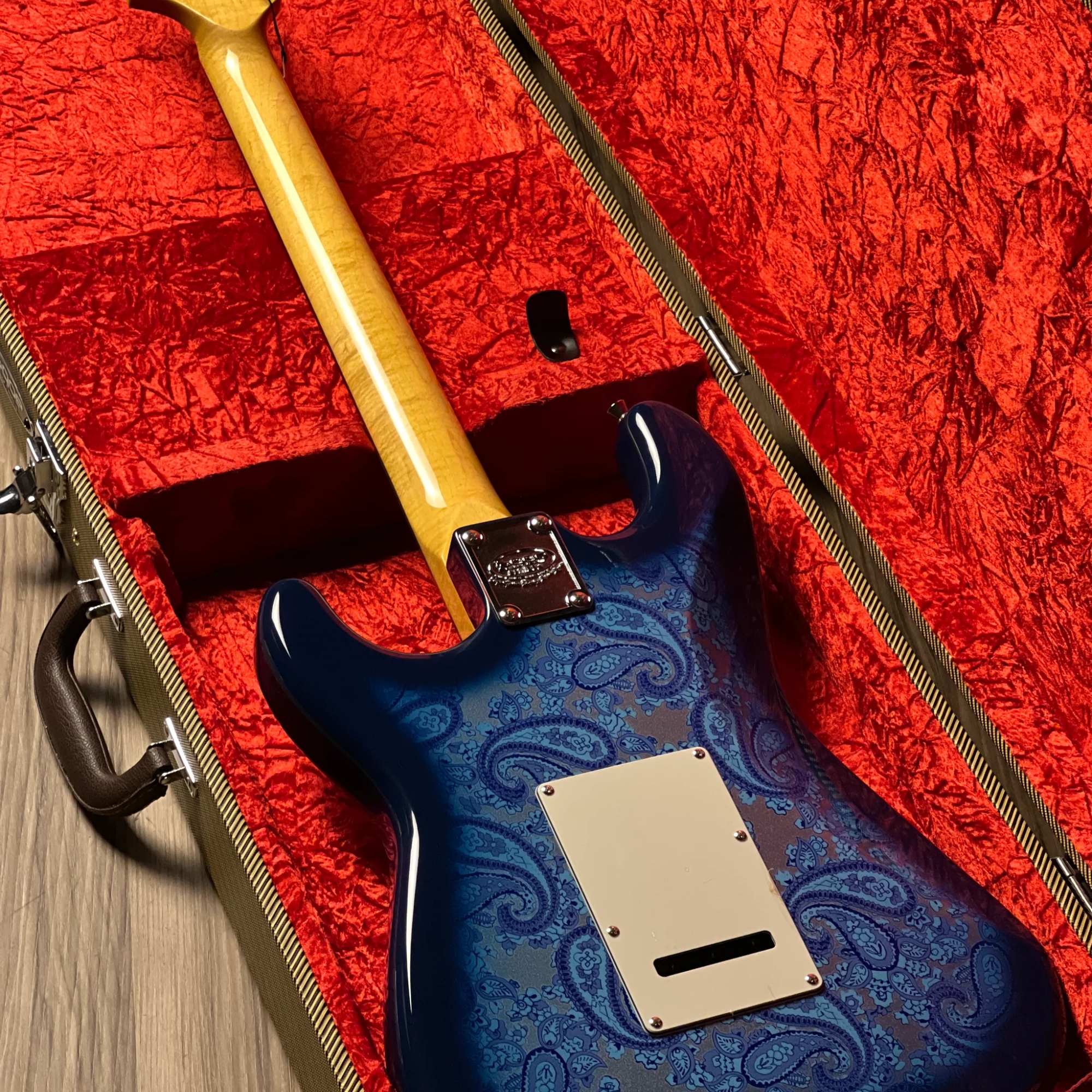 SQOE SEST1100 HSS - PAISLEY BLUE HARDCASE WITH KIT