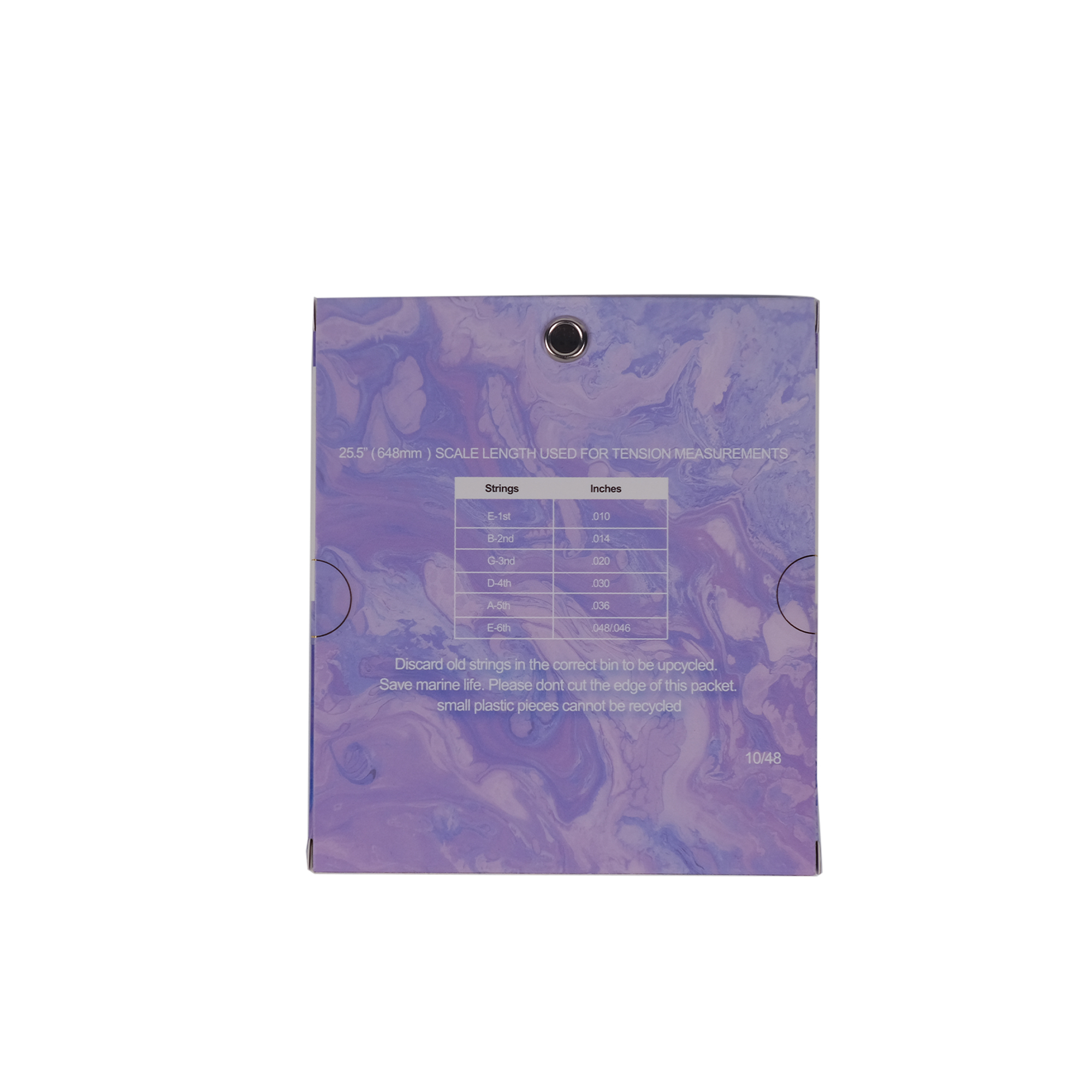Acoustic guitar strings 10 gauge Stage series