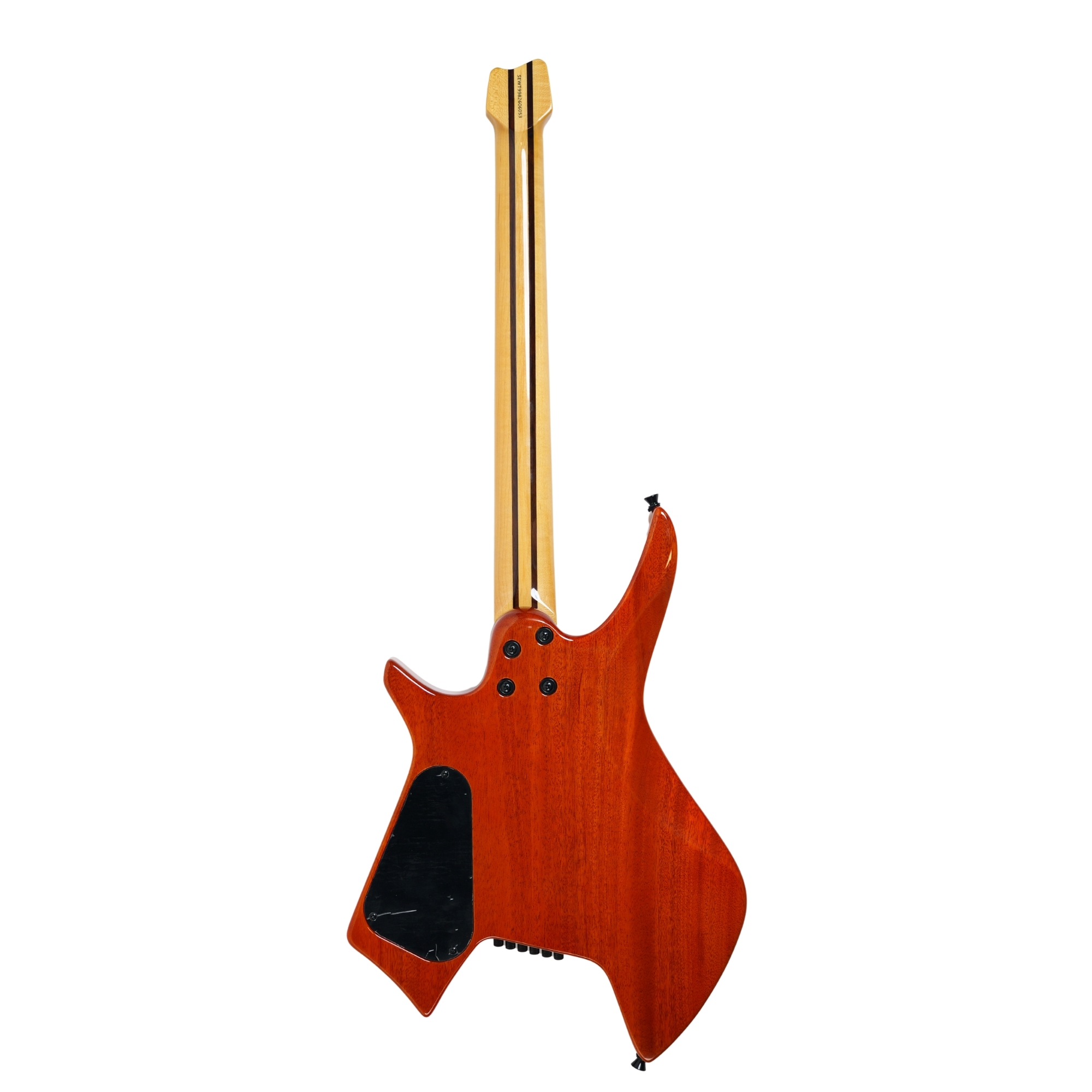 SQOE SEWT998 Headless Electric Guitar - Strawberry Red