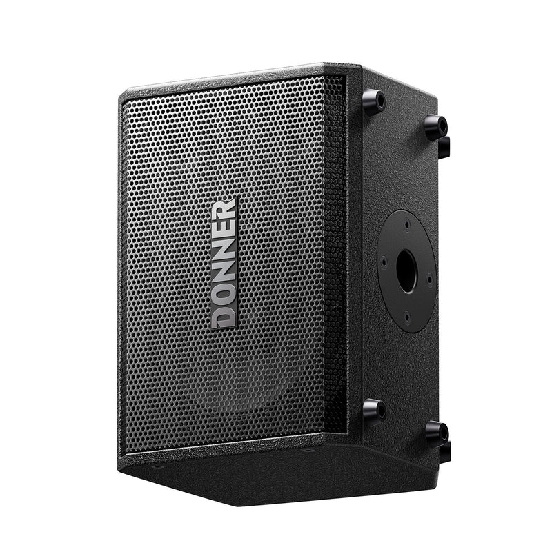Donner MT-1 PA System Wireless BT Speaker 300W Peak Power with Two 25 Trebles 8 Woofer TRS 635USBAUXMic Inputs 4-6h Endurance