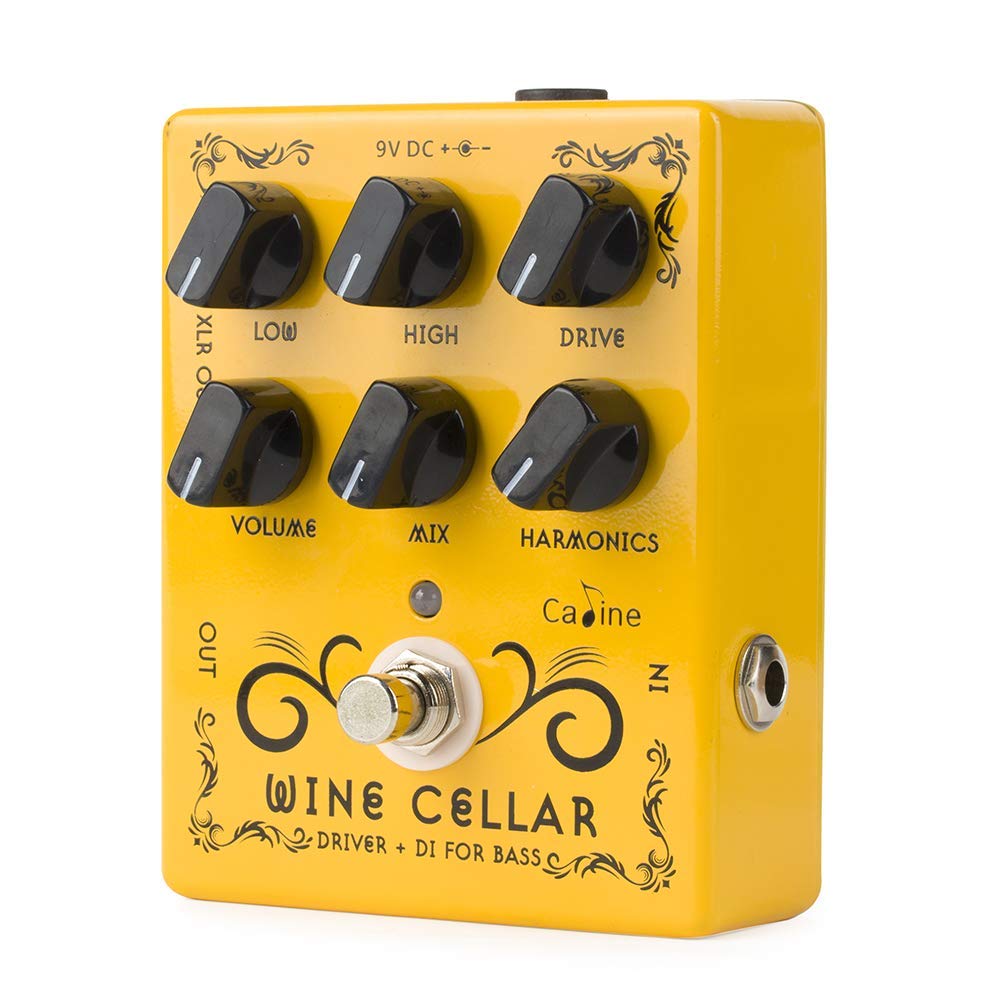 Caline CP-60 Wine Cellar Bass Preamp DI Pedal