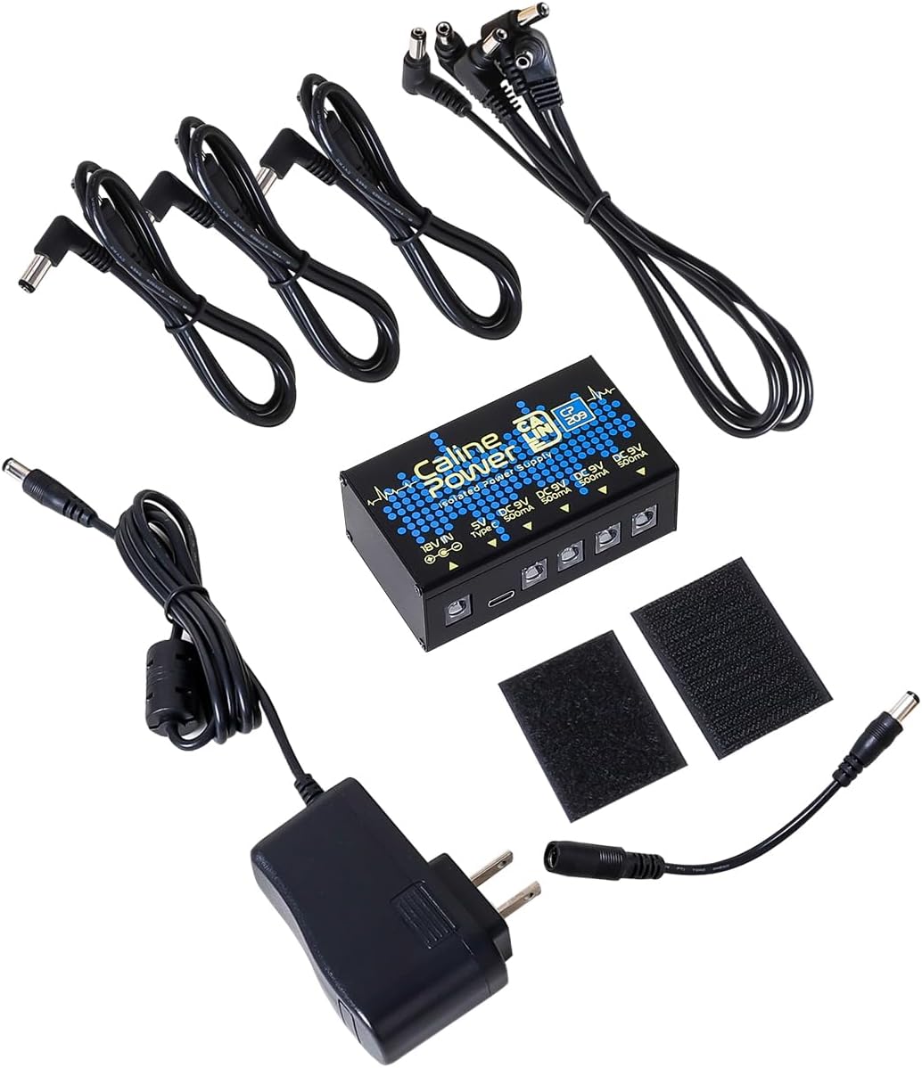 Caline CP-209 Mini Fully Isolated Pedalboard Power Supply
