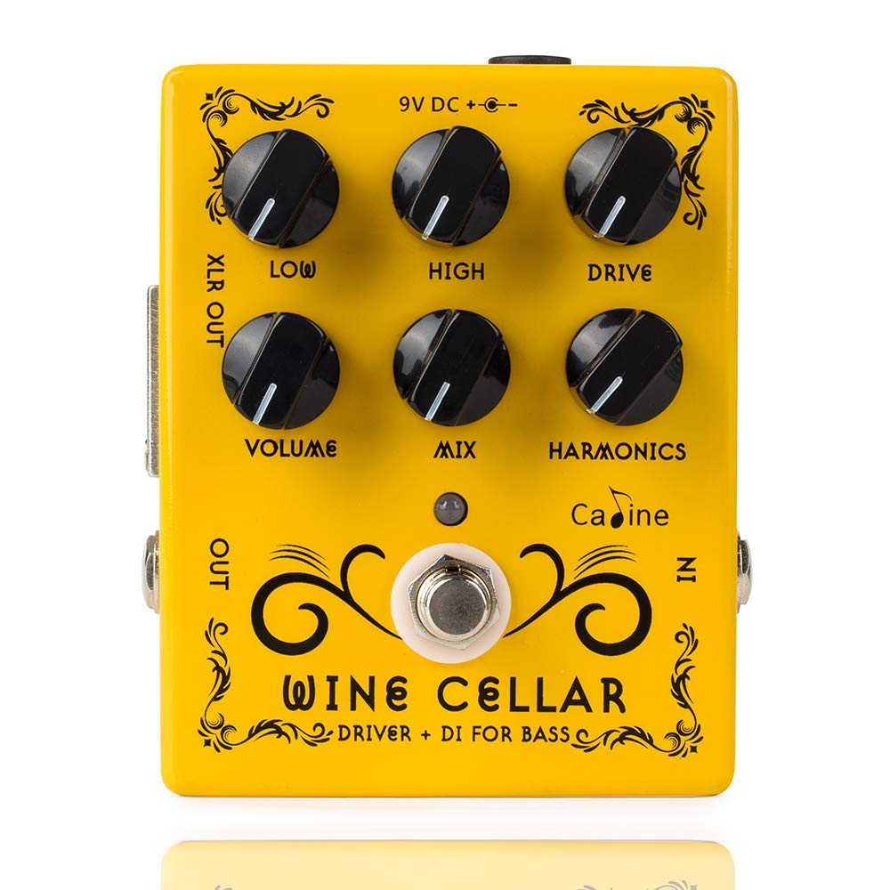 Caline CP-60 Wine Cellar Bass Preamp  DI Pedal
