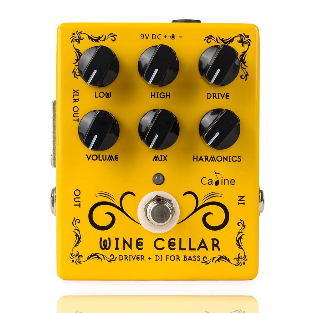 Image of Caline CP-60 Wine Cellar Bass Preamp &amp; DI Pedal