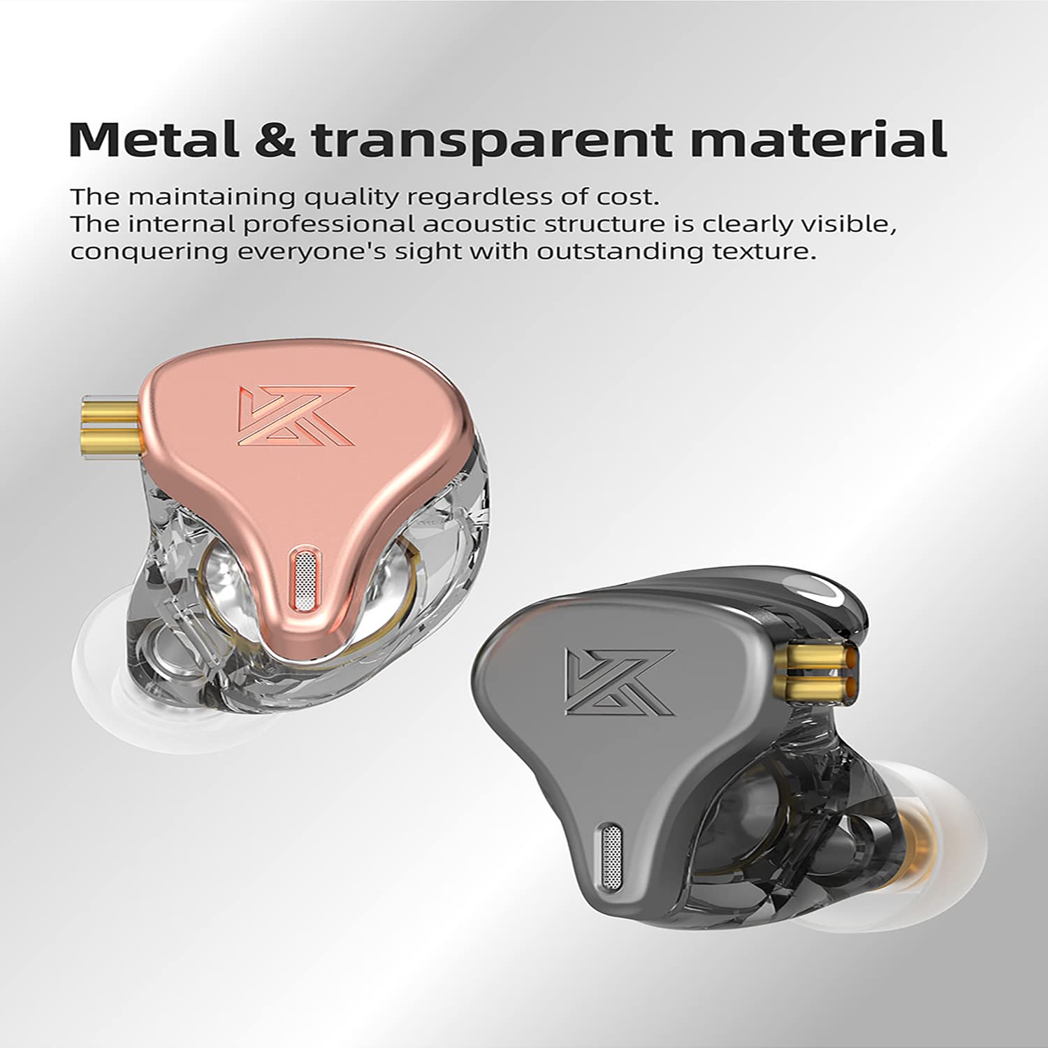 KZ DQ6S All-Dynamic 3-Driver In Ear Monitors