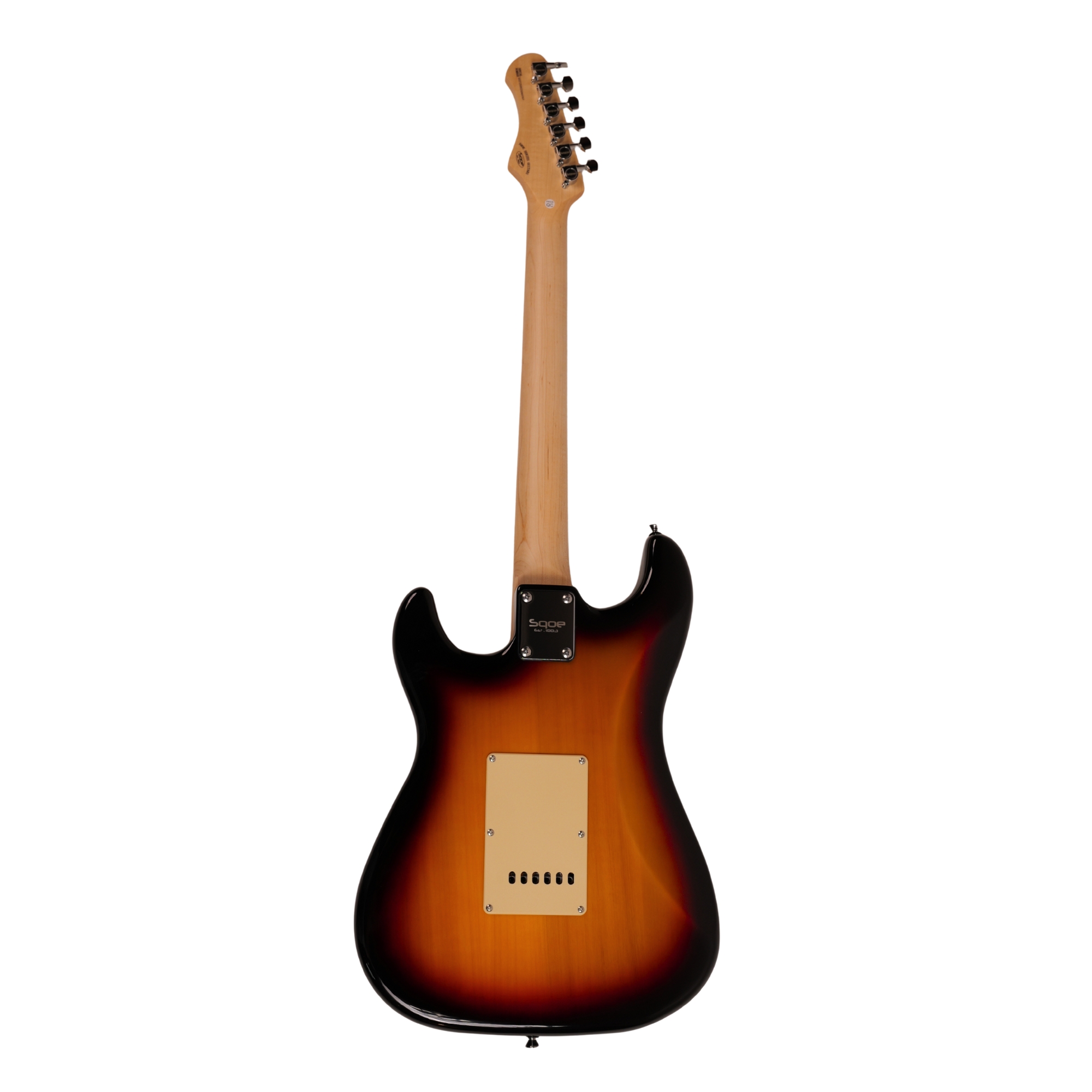 SQOE SEST250 Sunburst Electric Guitar HSS