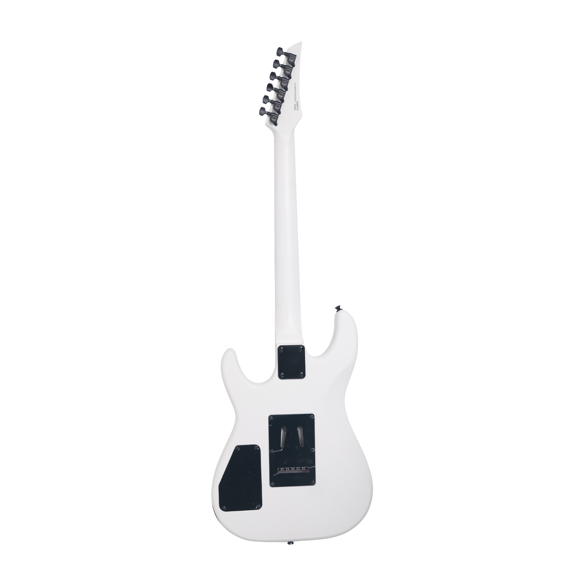 SQOE SEIB300 Electric Guitar White knight 24 Frets Dual Humbucker Metal Guitar