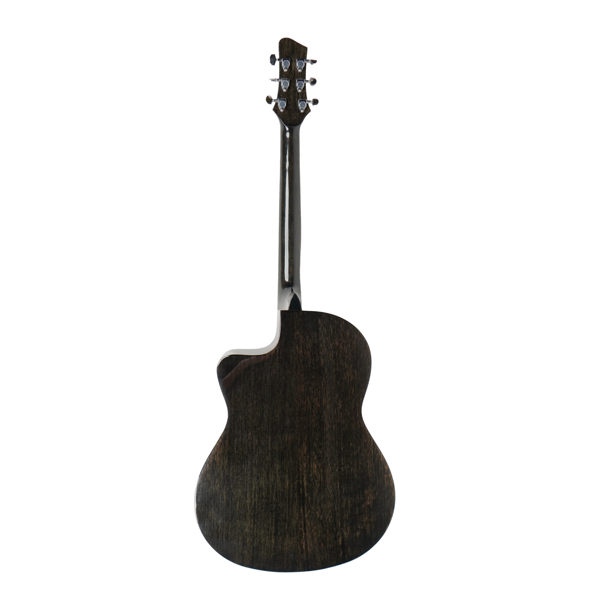 Strydom F139C 39inch all mahogany acoustic guitar trans black gloss
