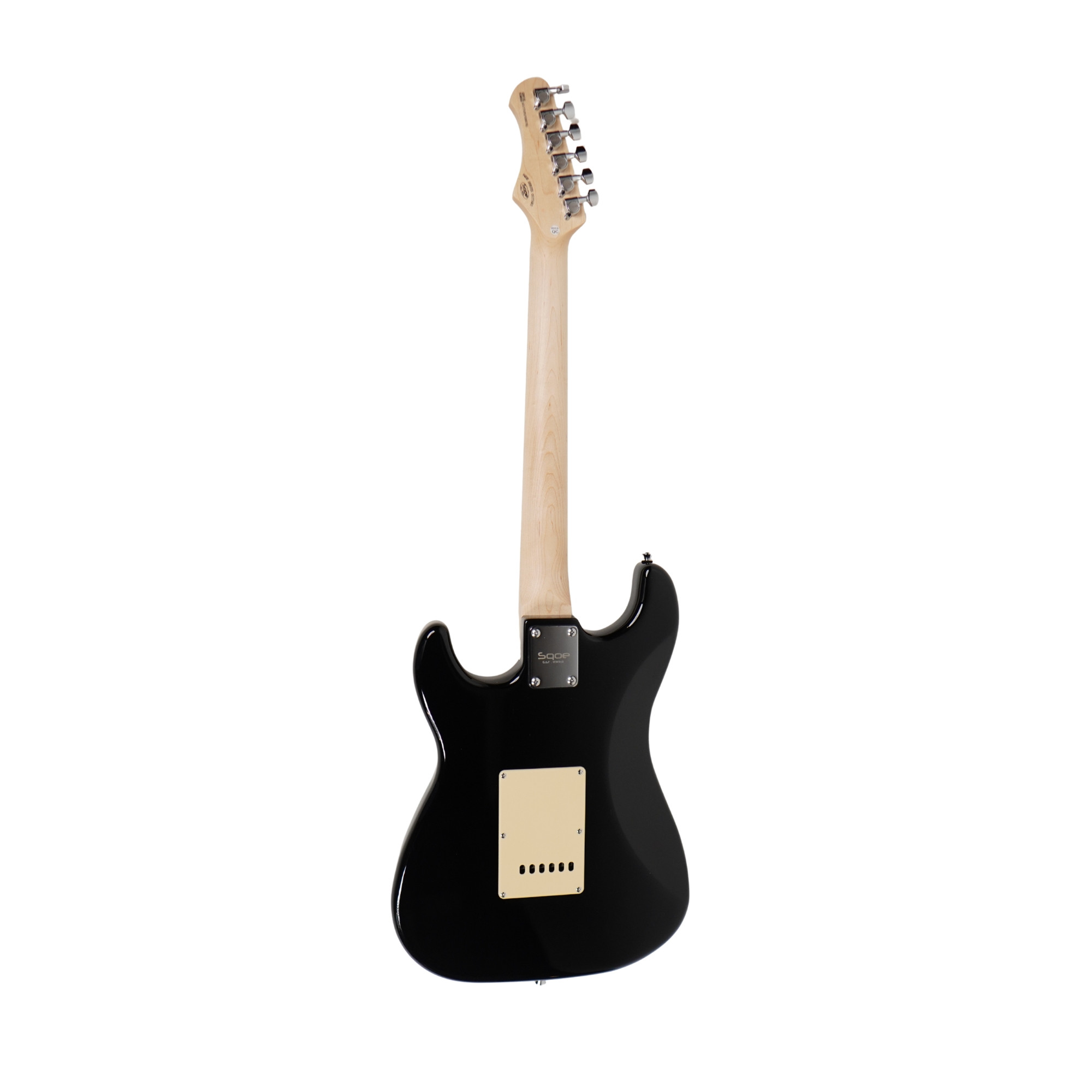 SQOE SEST230 Black Hss Electric guitar