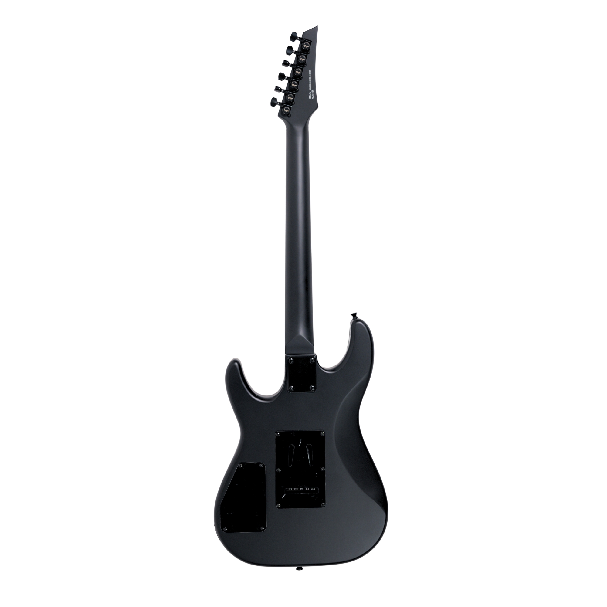 SQOE SEIB300 Electric Guitar Black warrior  24 Frets Dual Humbucker Metal Guitar