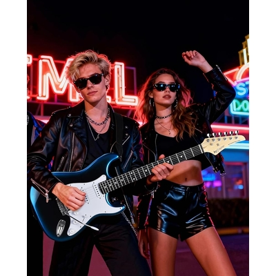 Leo Jaymz Blue black fade Beginner Electric Guitar Complete Kit with Portable Amp Padded Gig Bag  Full Accessories Maple Neck SSS Pickups