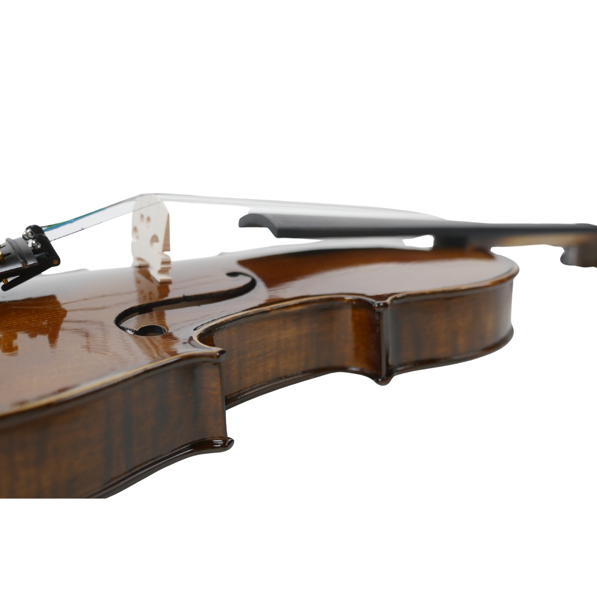 Procraft lumina Premium Handcrafted Violin Solid Spruce Maple Ebony Ember gloss