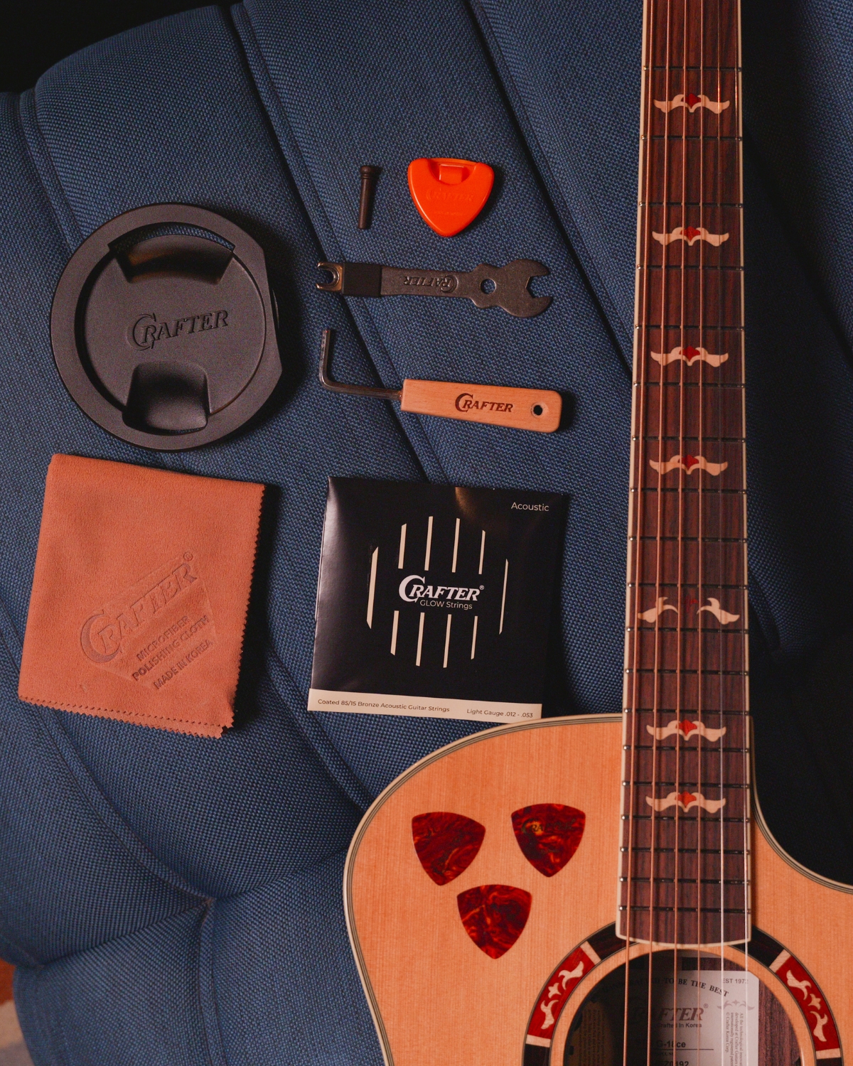 Crafter STG G18CE Acoustic Electric Guitar  Cedar Top Warm Tone Stage Guitar