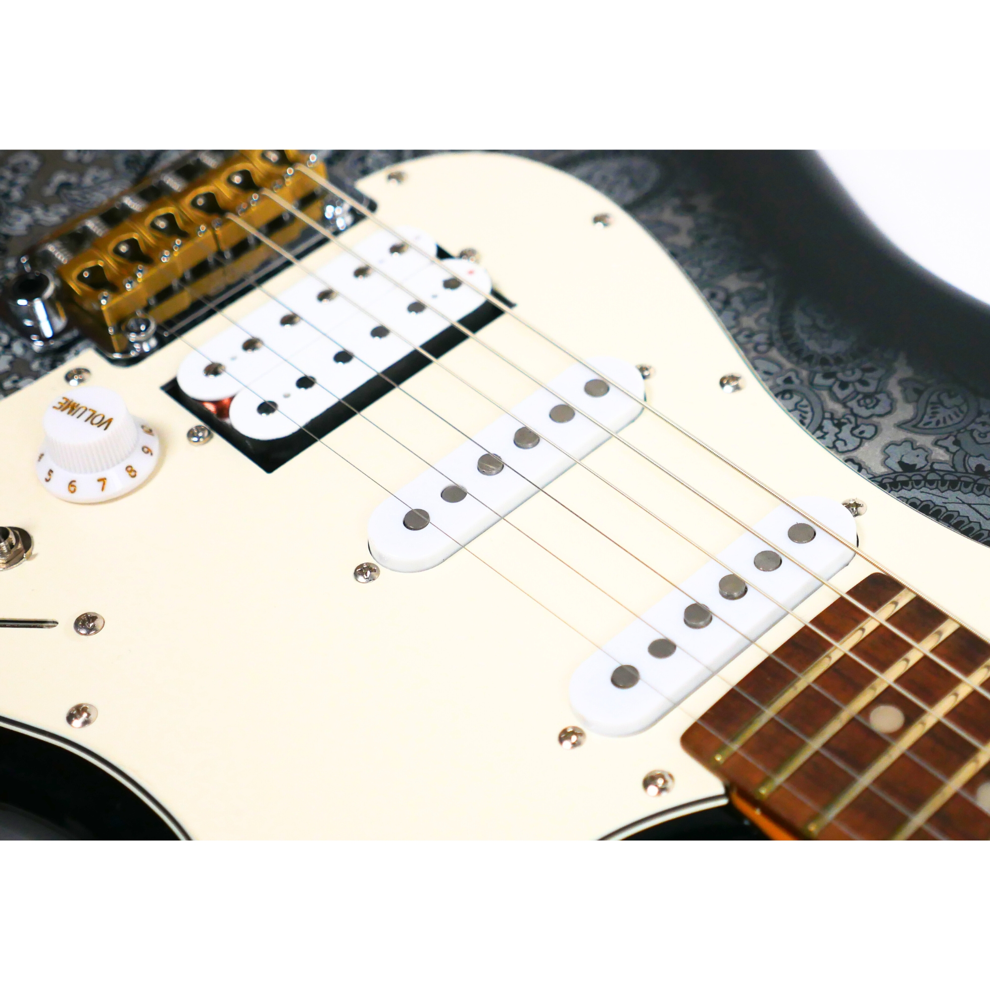 SQOE SEST1100 HSS - PAISLEY BLACK HARDCASE WITH KIT