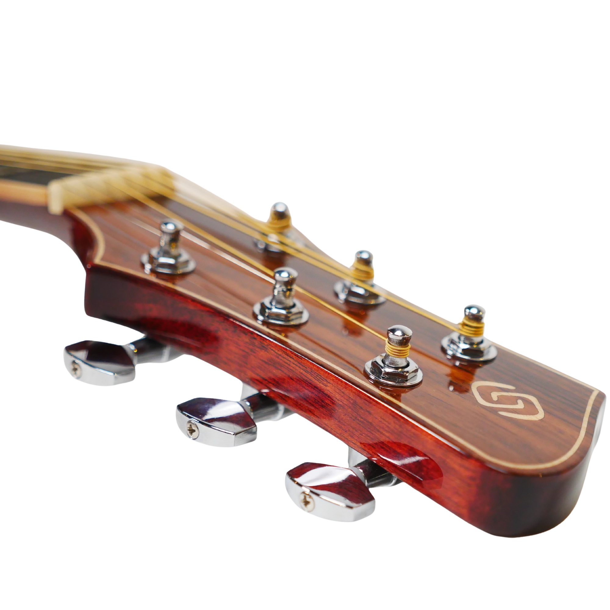 Strydom D241C Red moon acoustic guitar Cherry red