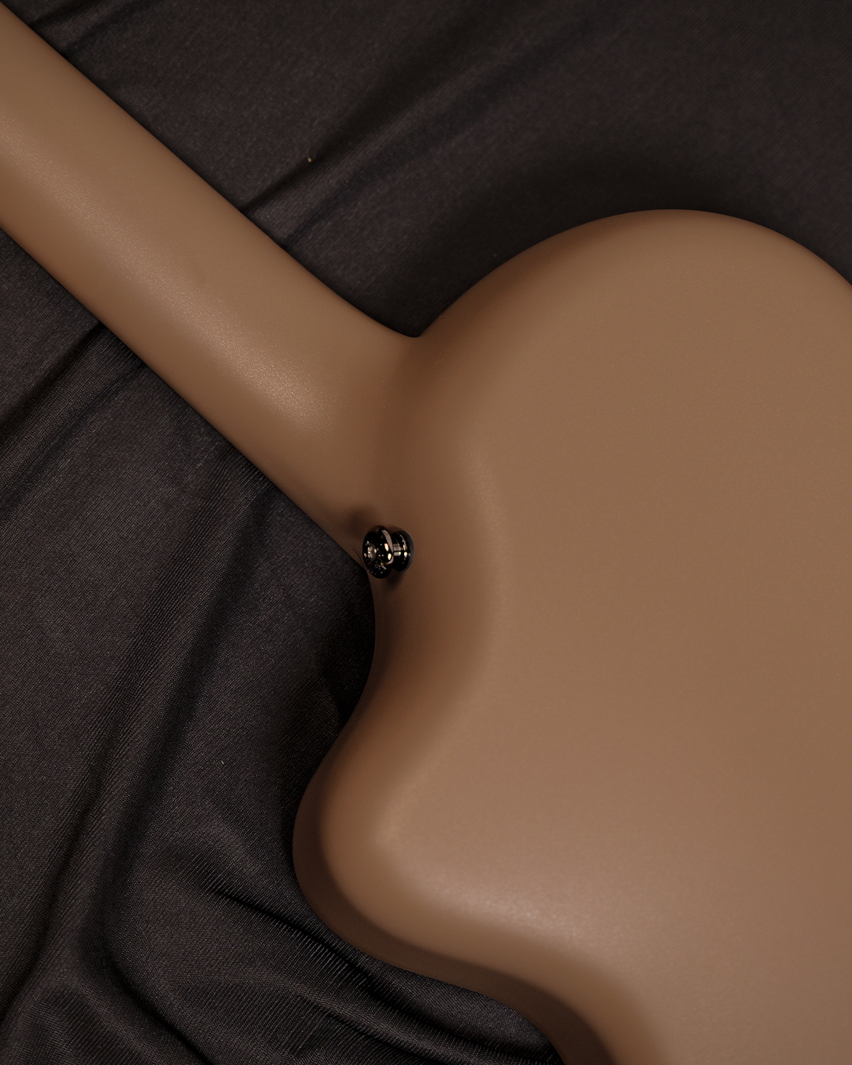 Natasha Asteroid NSX  Carbon Fibre Acoustic Guitar with Smart Pickup Latte