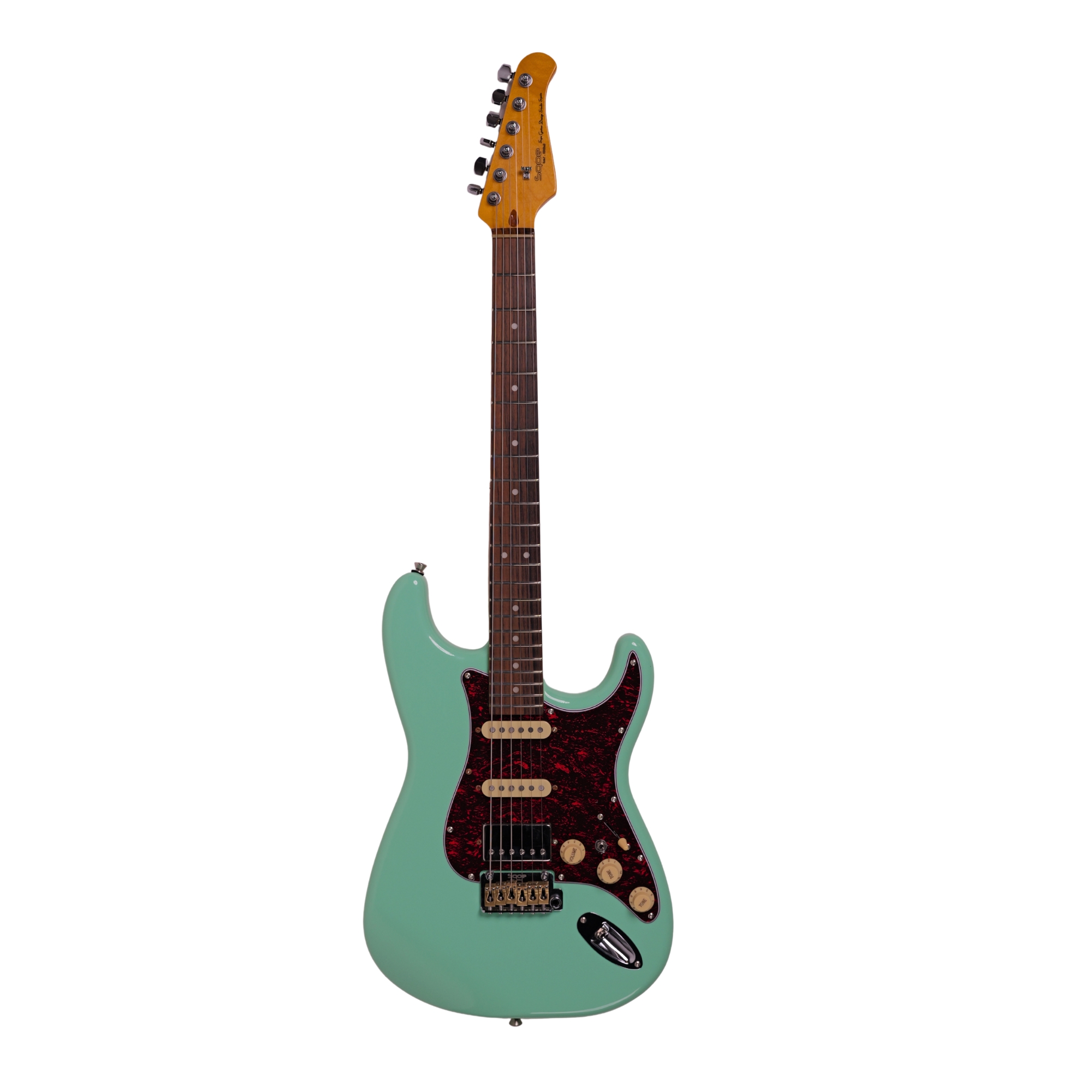 SQOE SEST1000 Surf Green HSS with hardcase