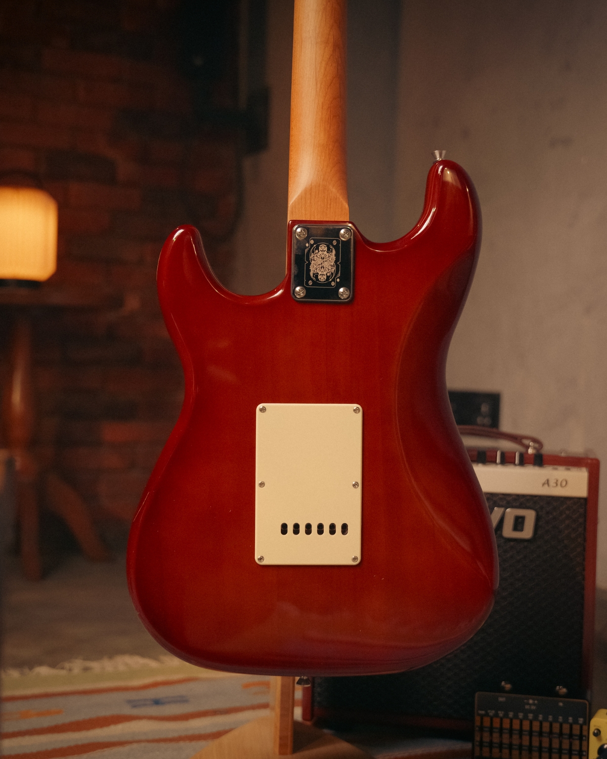 Strydom ST30M Moss Wood HSS Push-Pull Coil Split