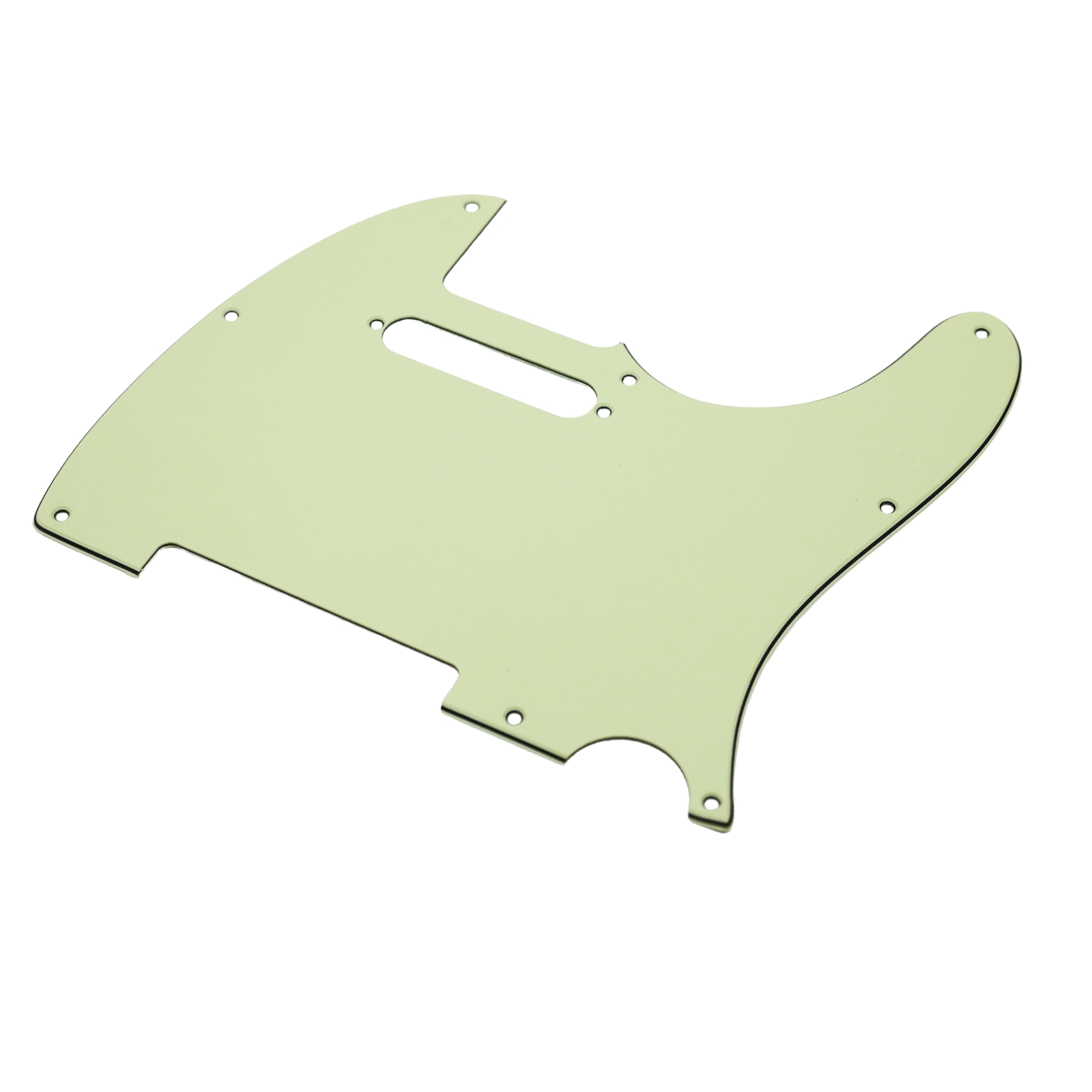 Strydom 8 hole Tele guitar pickguard mint for USAMexican made fender standard telecaster modern Style 3 ply