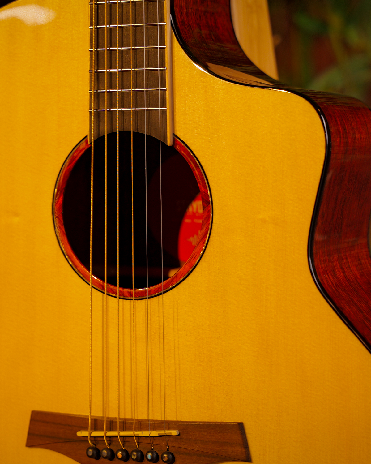 Strydom F240C auditorium acoustic guitar Natural gloss