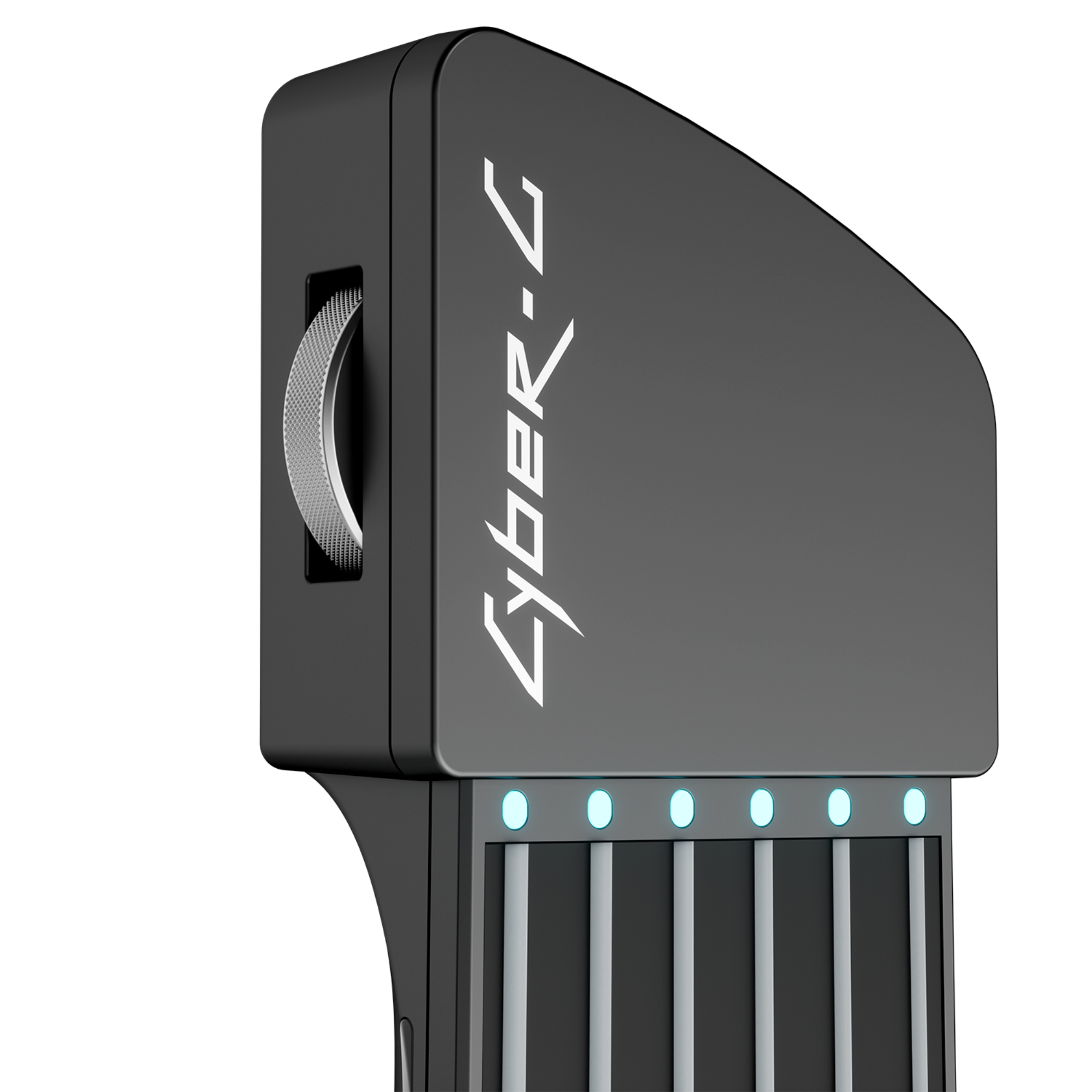 Enya CYBER-G Pick model Stringless Smart Guitar Foldable Travel Backing Guitar Built-in Drum Machine Bassline 20 instrument Sounds for One-Man Band App Interactive Chord Sheets For Adults Teens Black