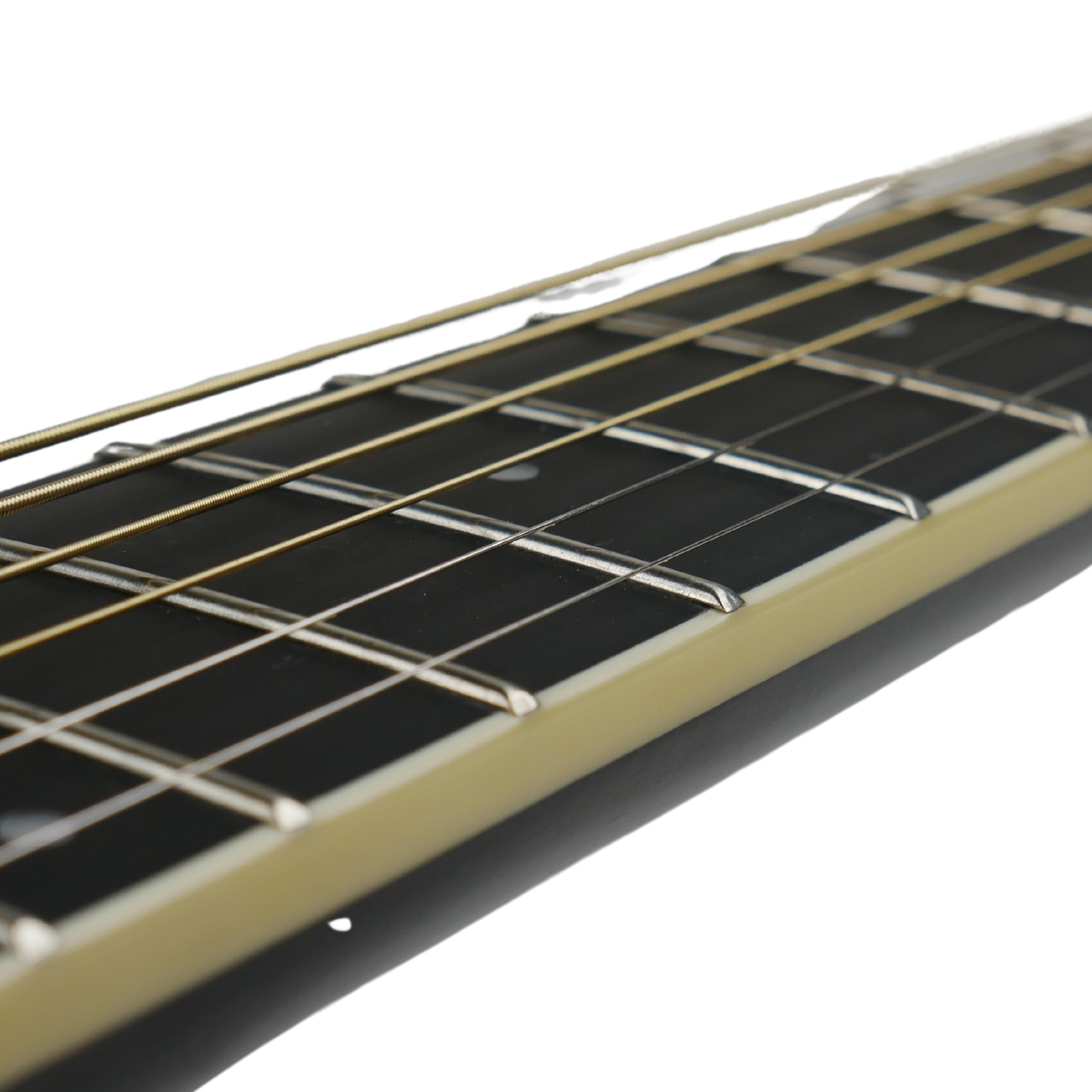 SQOE S340 FGCS Solid top Acoustic guitar - Trans Black