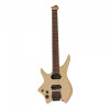 HEX N400L S IVORY WHITE LEFT HANDED - STAINLESS STEEL FRETS