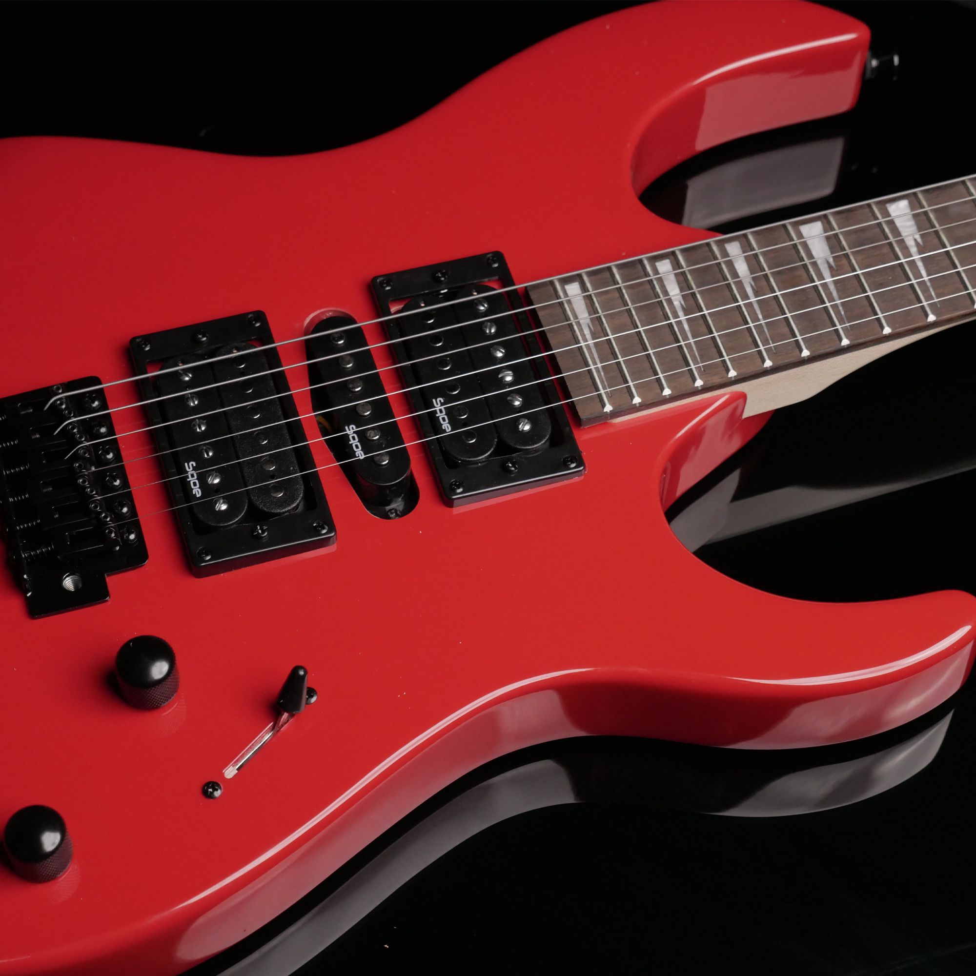 SQOE SEIB370 Red Super Strat series