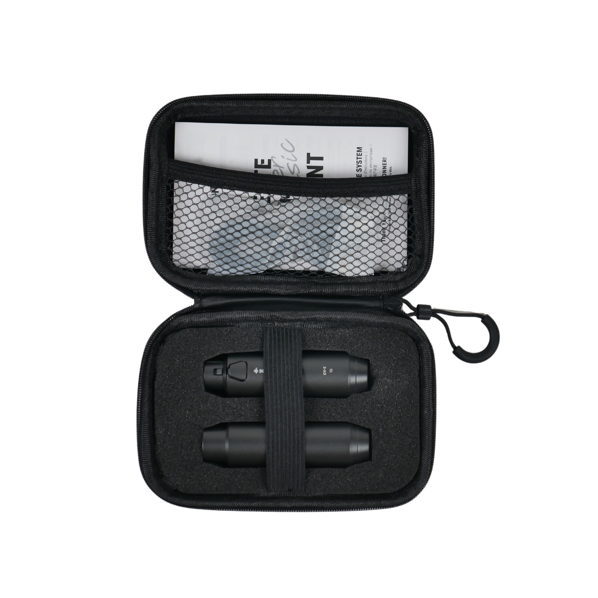 Donner CV-2 Wireless XLR Microphone Transmitter Receiver 24GHz Plug-on Wireless Microphone Adapter with 24-bit192kHz High-Resolution for Dynamic Microphone Audio Mixer PA System Camera