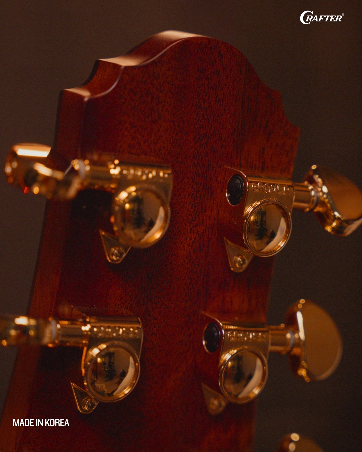Crafter TB G1000CE Twin Birds Acoustic Electric Guitar
