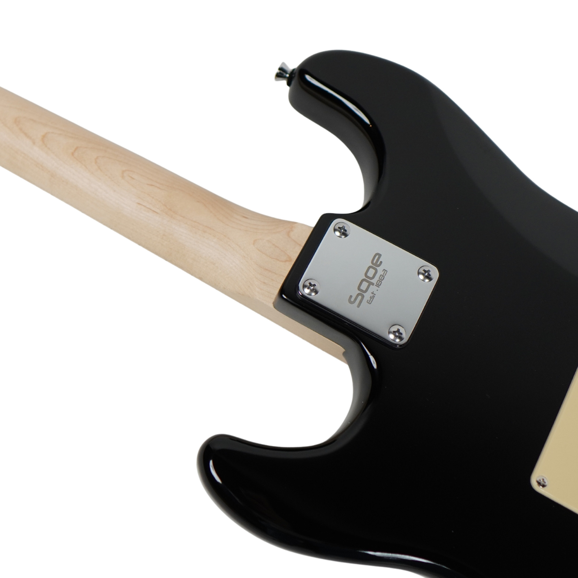 SQOE SEST230 Black Hss Electric guitar