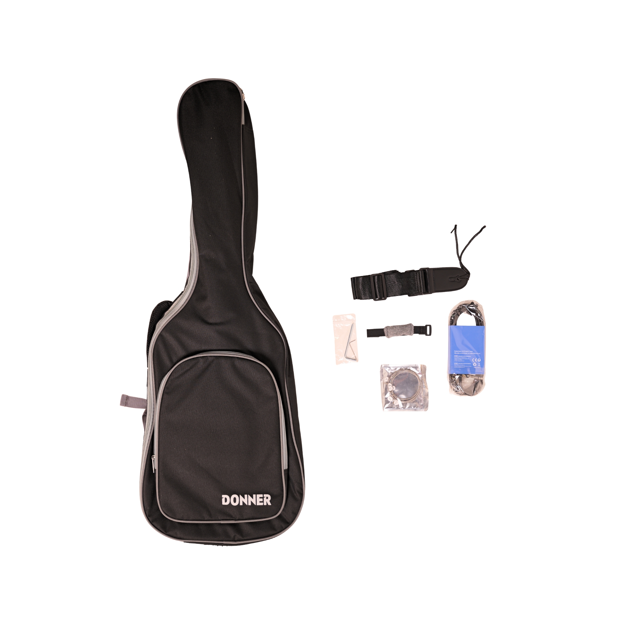 DONNER DMT102B SILVER BURST