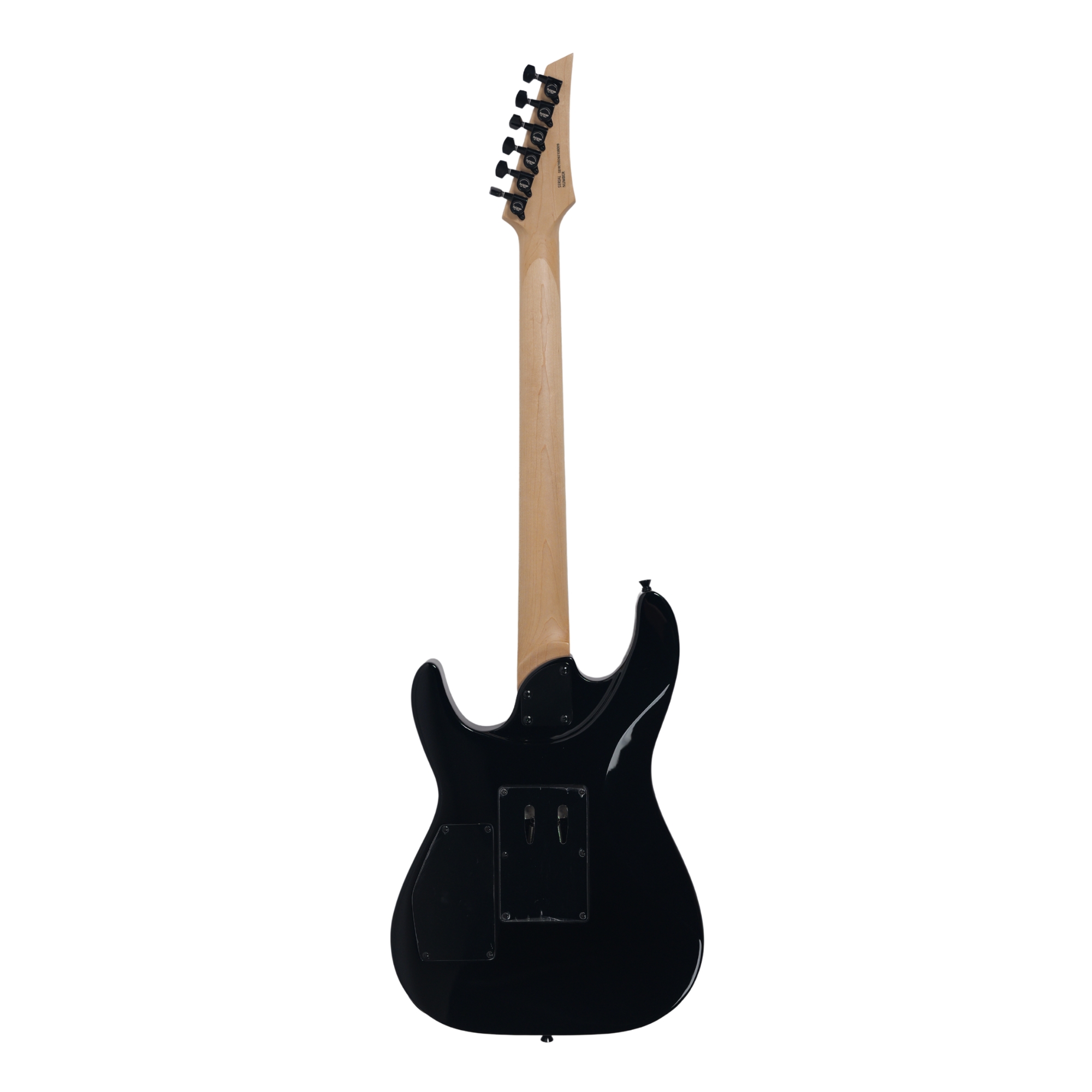 SQOE SEFR700 Black warrior HH Floyd Rose Electric Guitar  Alnico Pickups  Coil Split