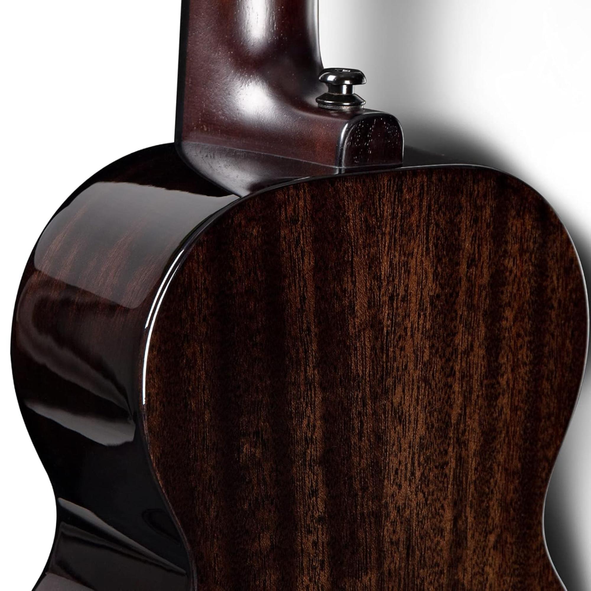 Enya EUT MAD Tenor Solid Mahogany Ukulele - Black