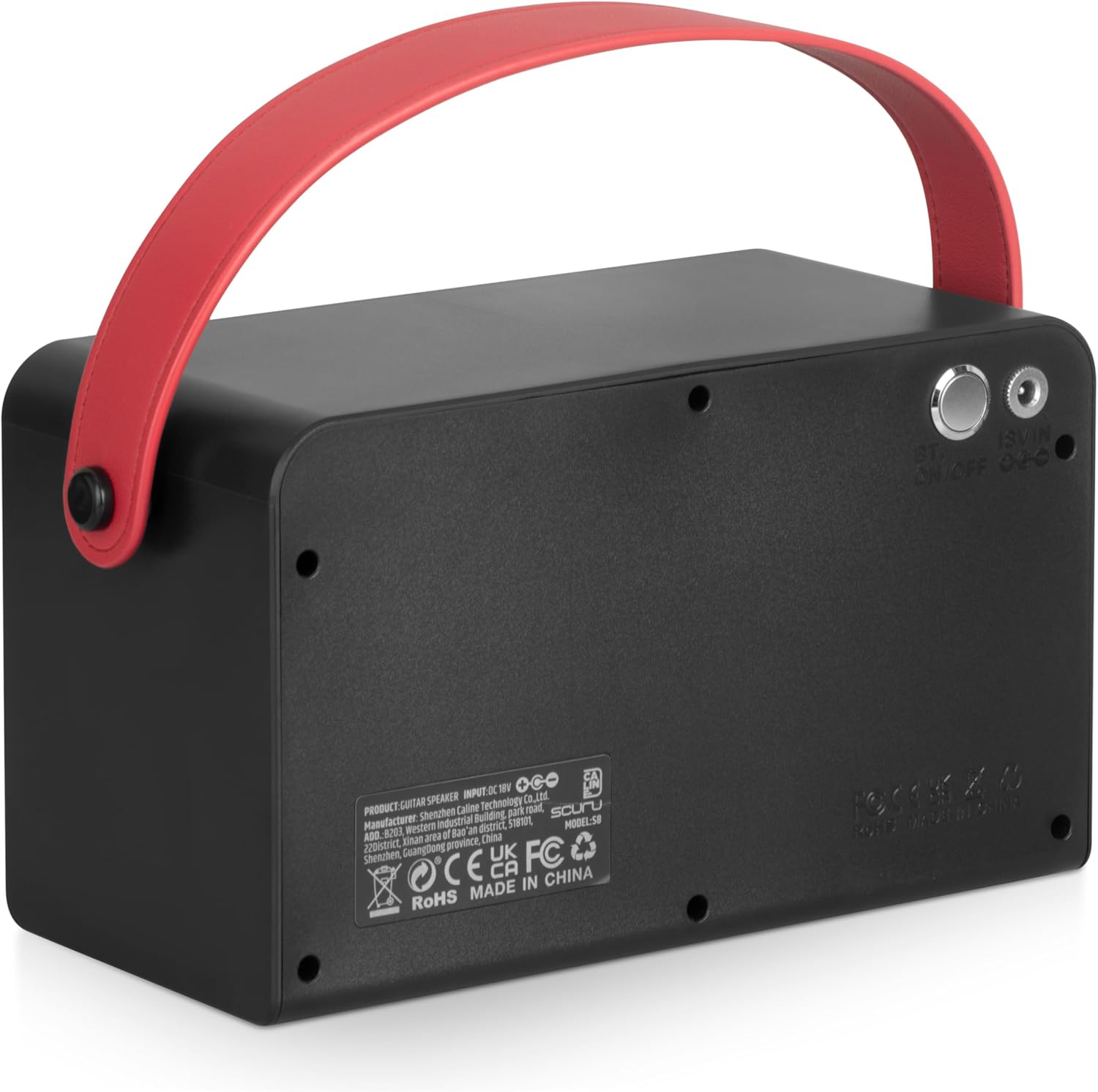 Caline Scuru S8G Portable Guitar Amplifier 20W with Bluetooth Effects