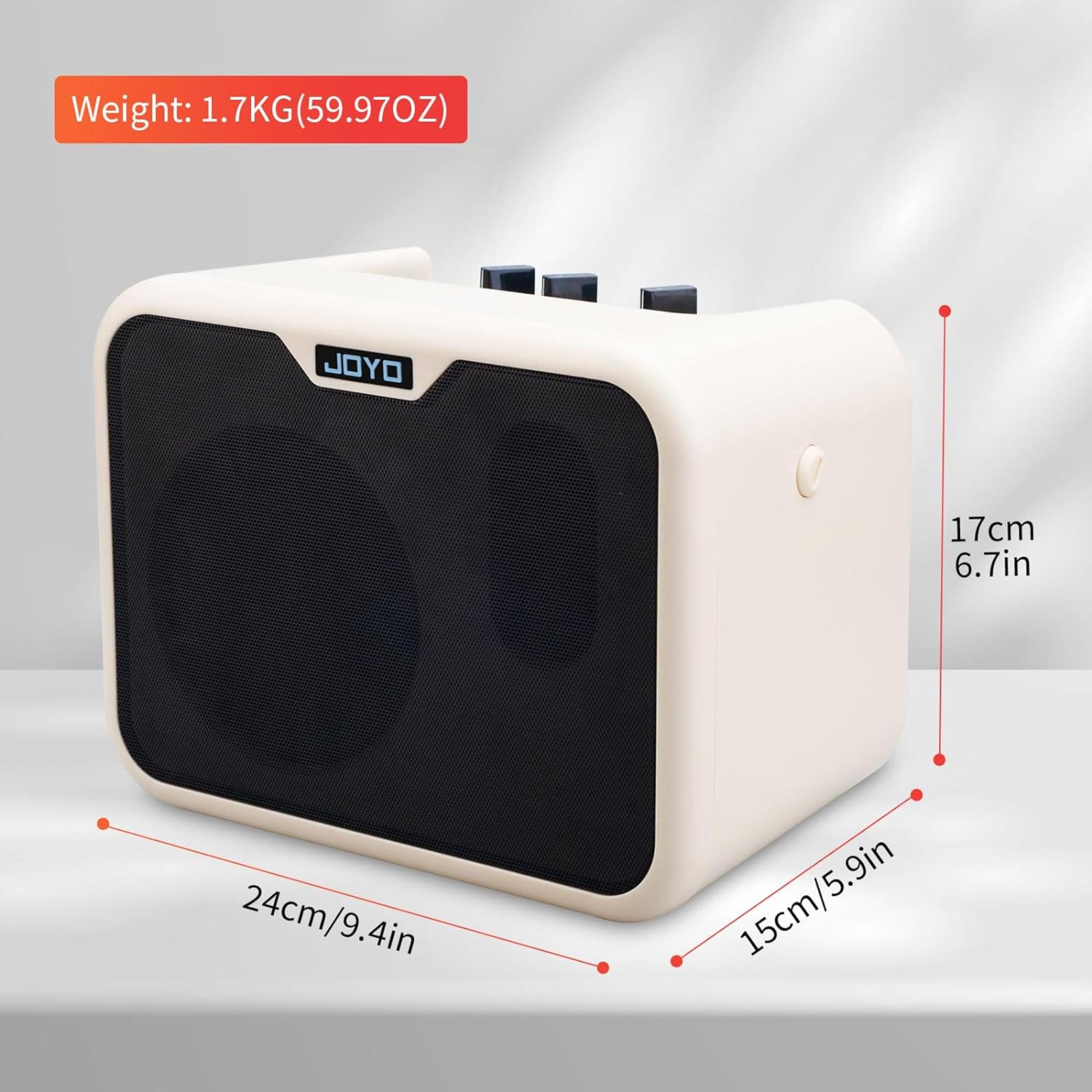 Joyo JBA10 10W Bass guitar Amplifier 8 Speaker with Bluetooth