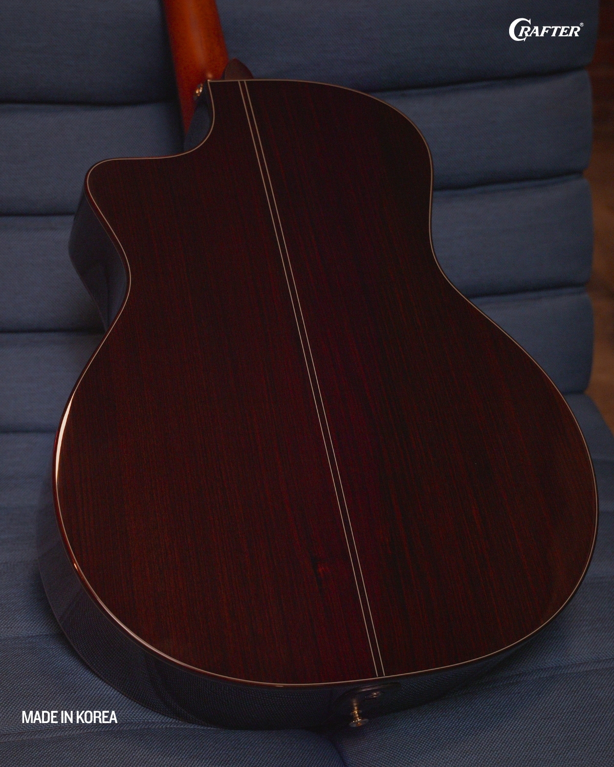 Crafter TB G1000CE Twin Birds Acoustic Electric Guitar