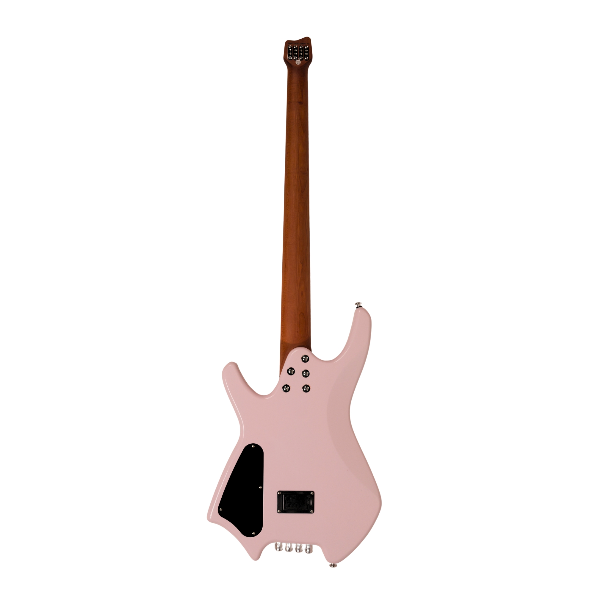 SQOE SBWT700 Shell pink 4-String Headless Electric Bass  Roasted Maple  India