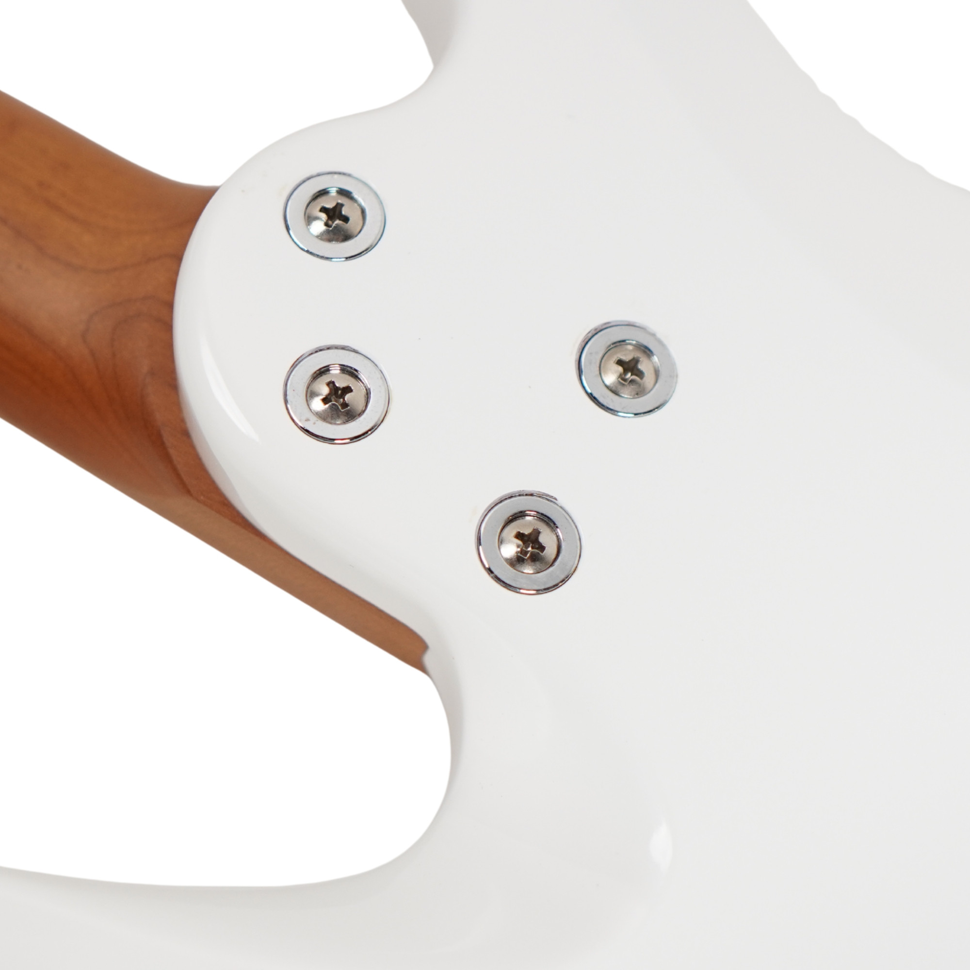 SQOE Headless Electric guitar SEWT700 - Pearl White HSS